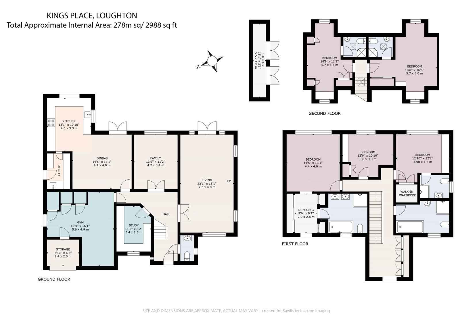 6, Kings Place, Essex floorplan