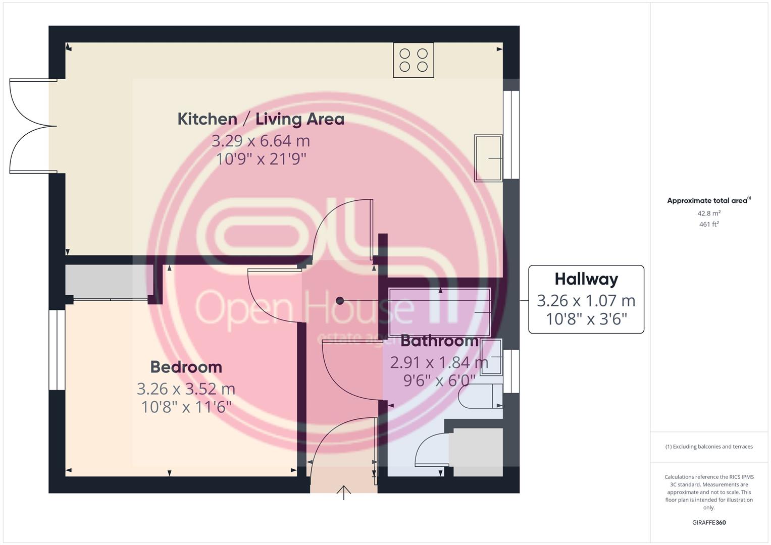 9, Starling Close, Branston floorplan