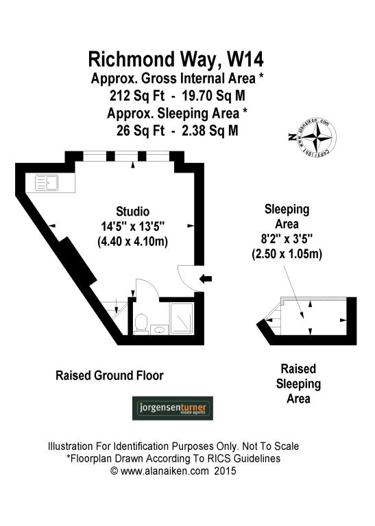 0 Bedrooms Studio to rent in Richmond Way, Brook Green, London W14