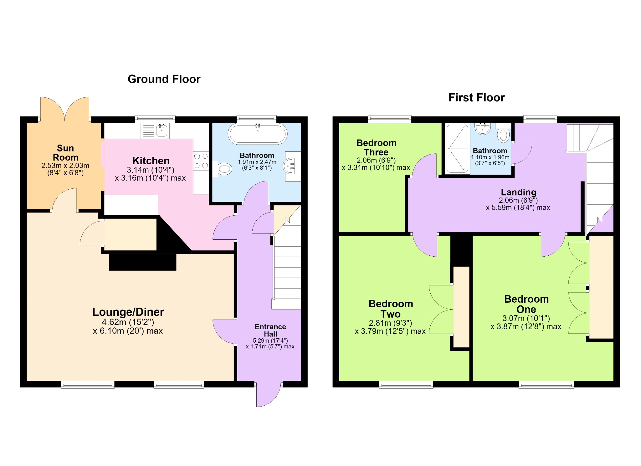 31 Sutton Street, Flore, Northamptonshire floorplan