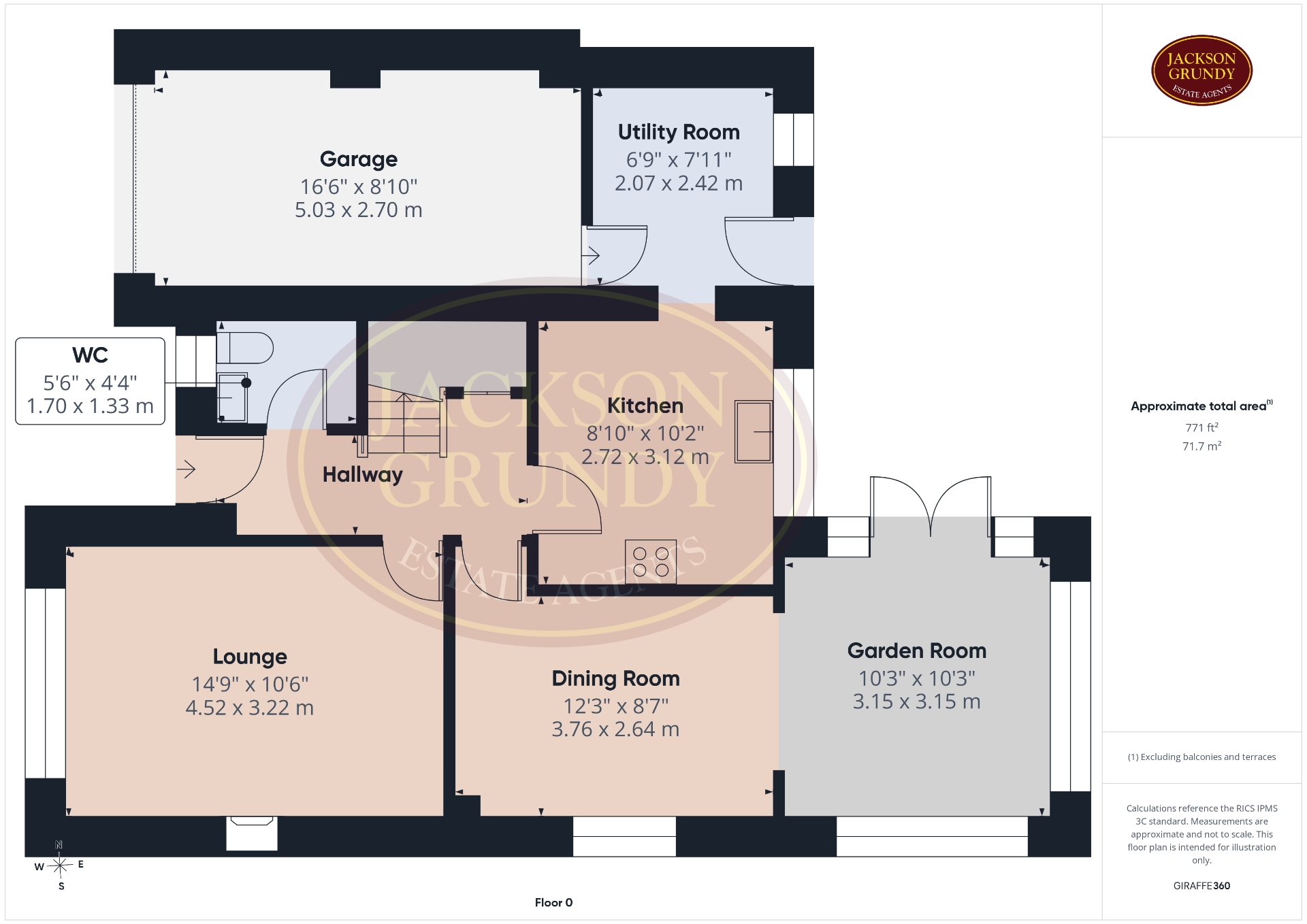 10, Barn Owl Close, Northampton floorplan