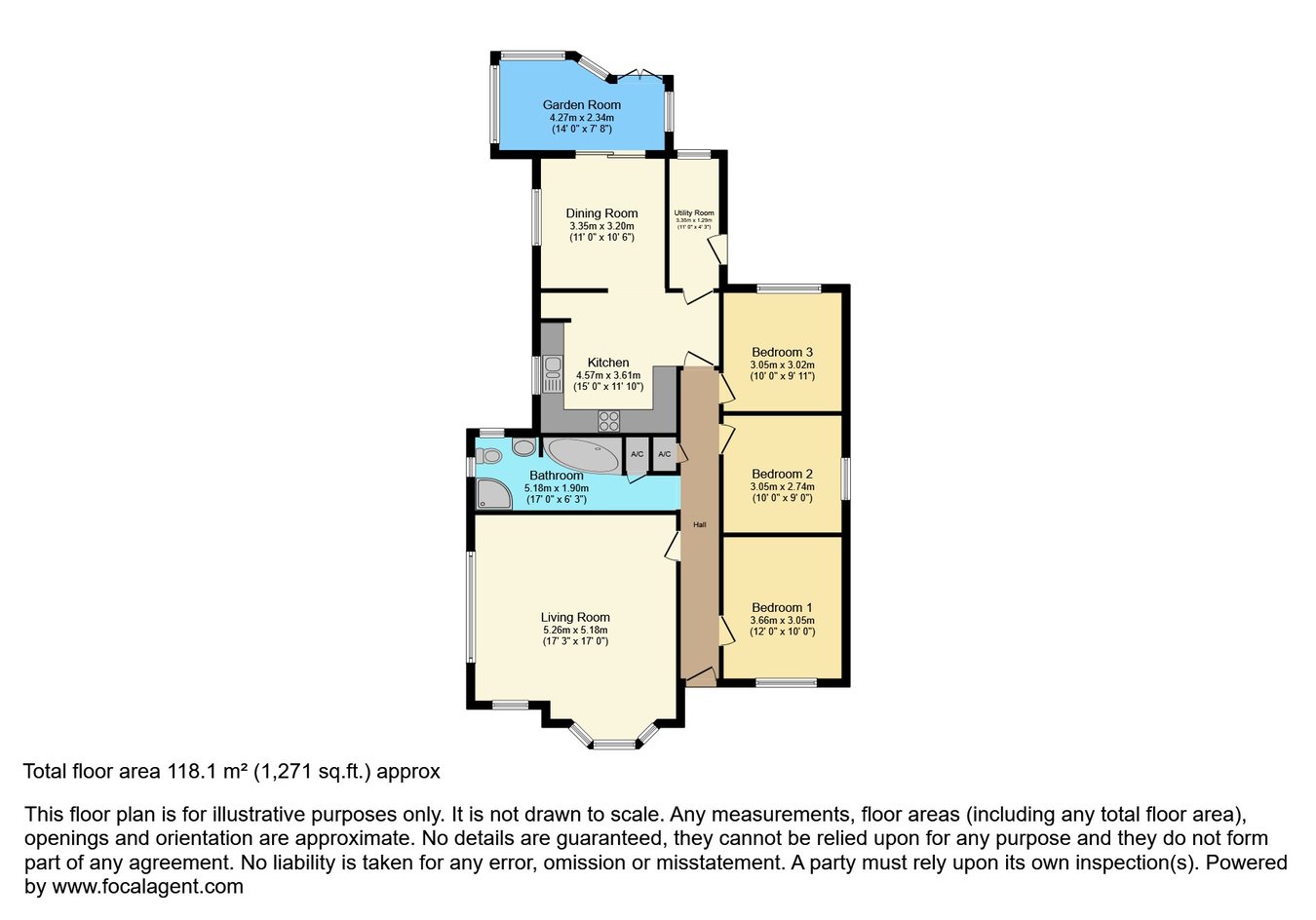 13, St Margarets Crescent, Immingham floorplan