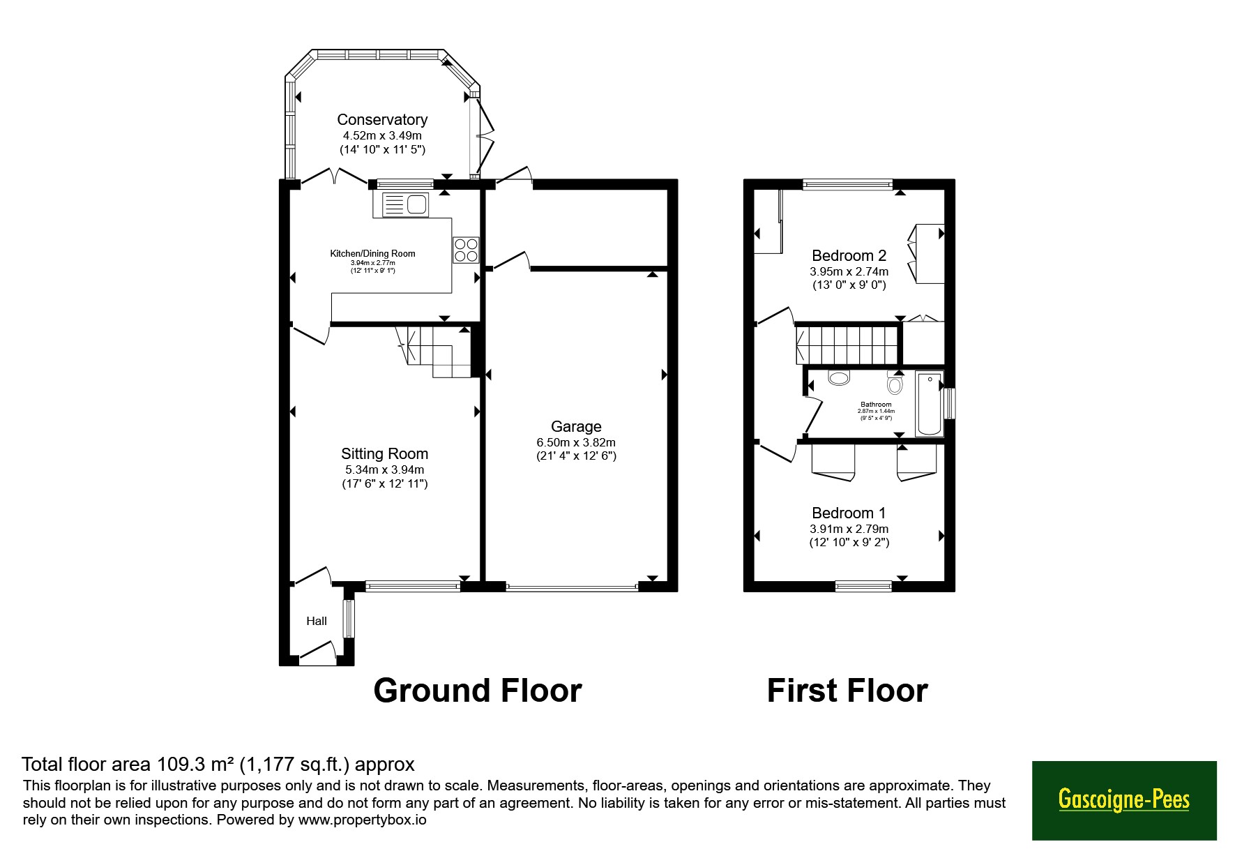 15, Boleyn Walk, Surrey floorplan