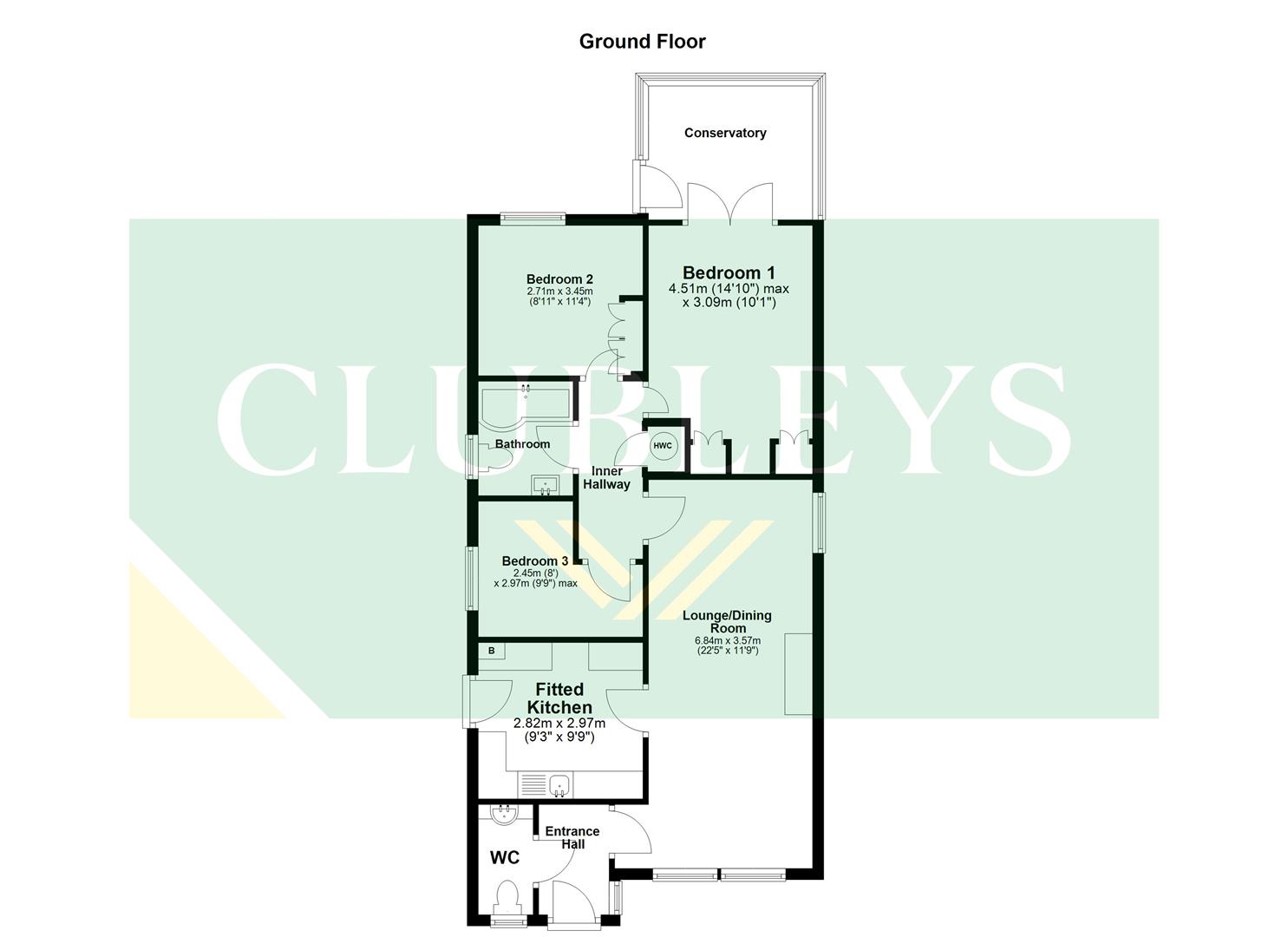 53, Moorfield Way, Wilberfoss floorplan