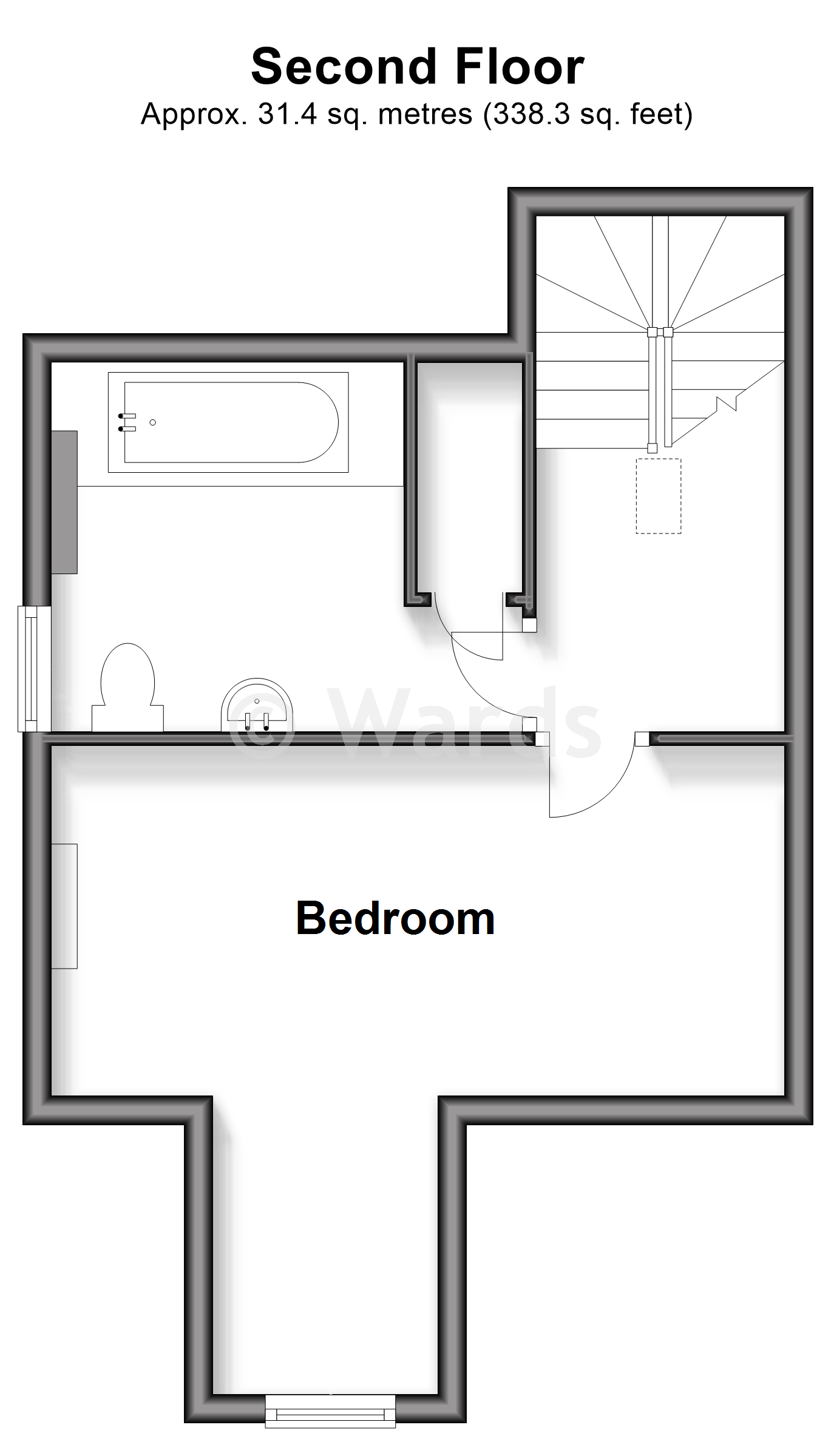 1, Queens Gardens, Herne Bay floorplan