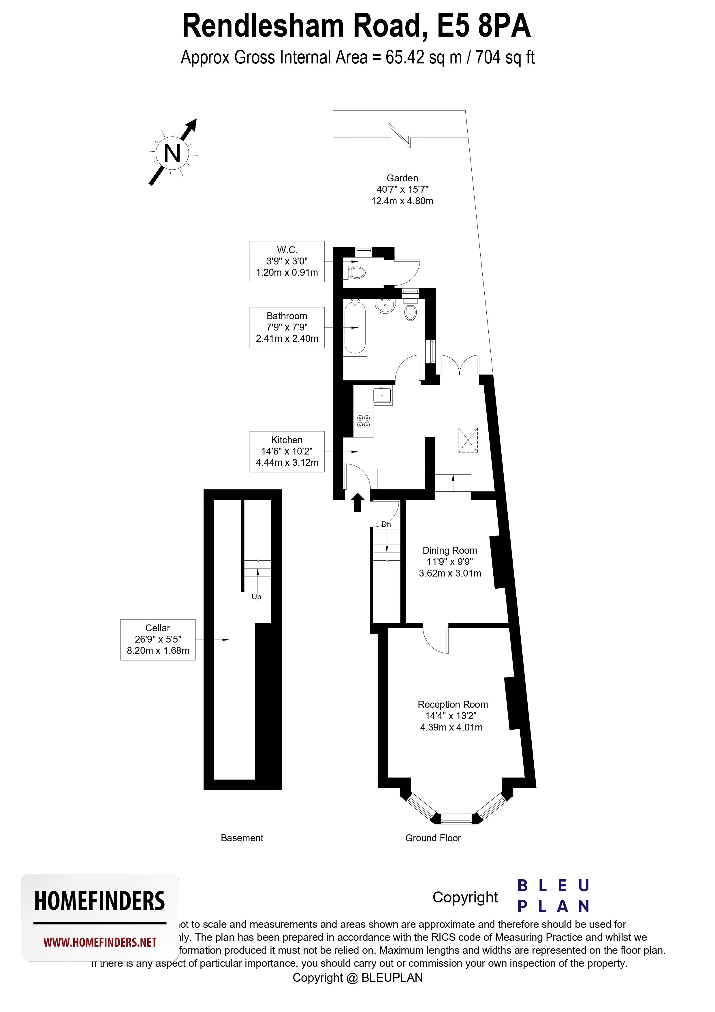 Rendlesham Road, London floorplan