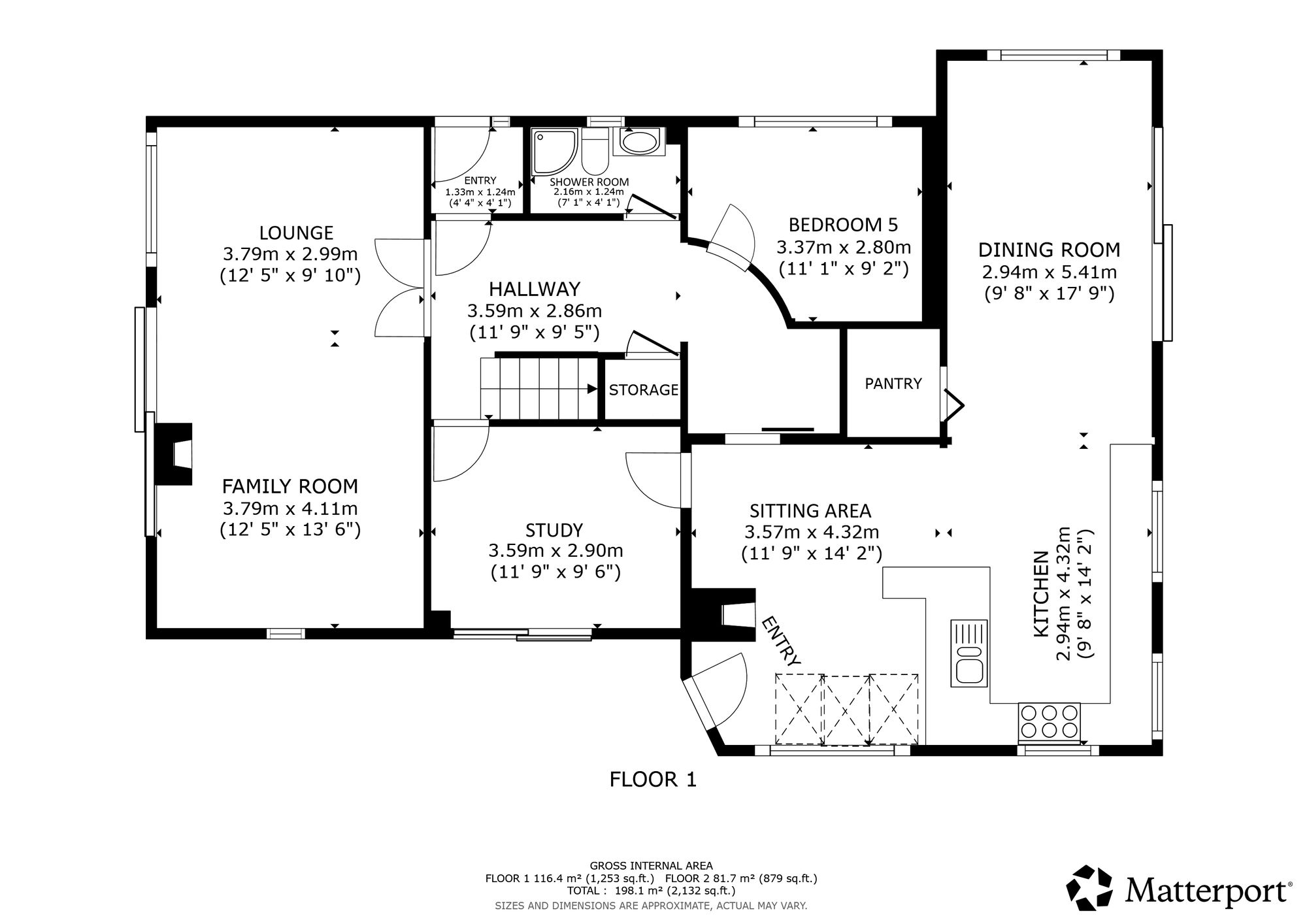 The Moorings, Helensburgh floorplan