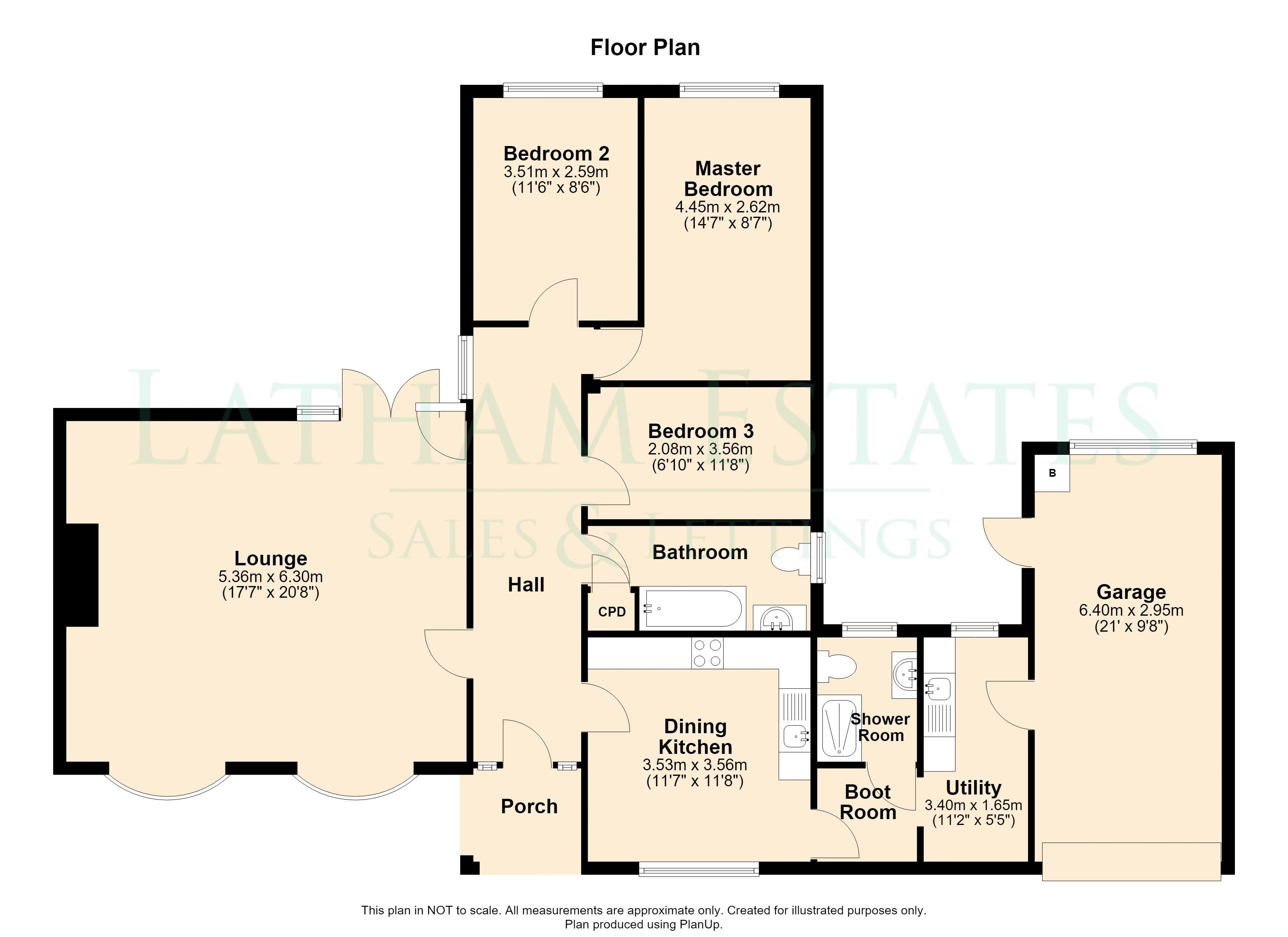 Twemcott, Twemlow Green, Nr Holmes Chapel floorplan