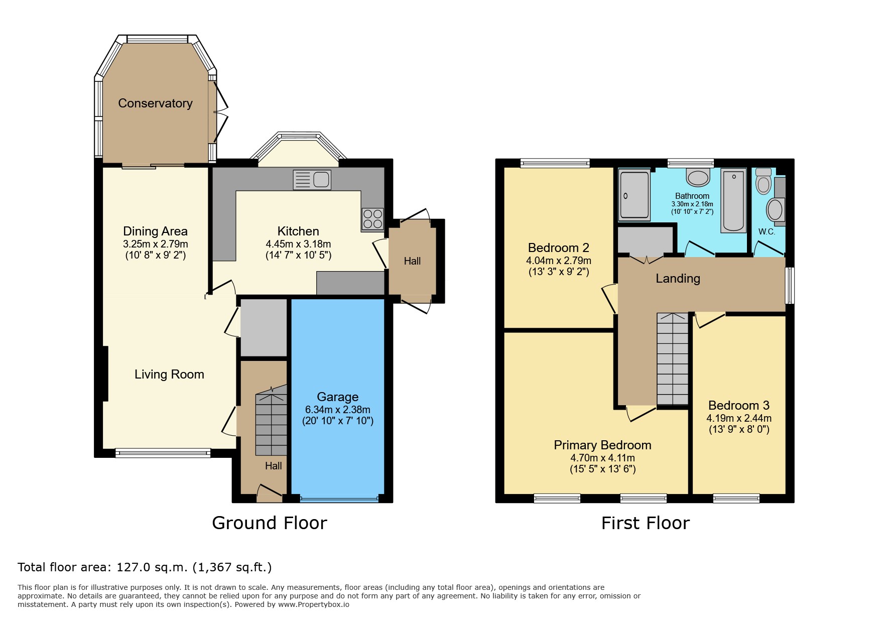 42 Bramble Drive, Leicester floorplan