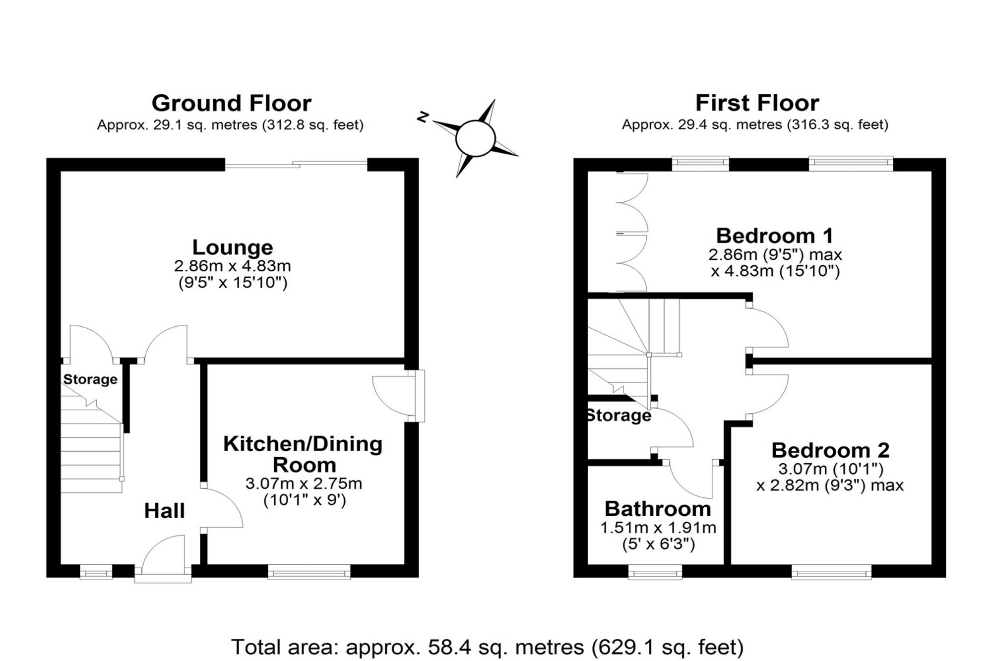 134 Ship Street, Frodsham floorplan