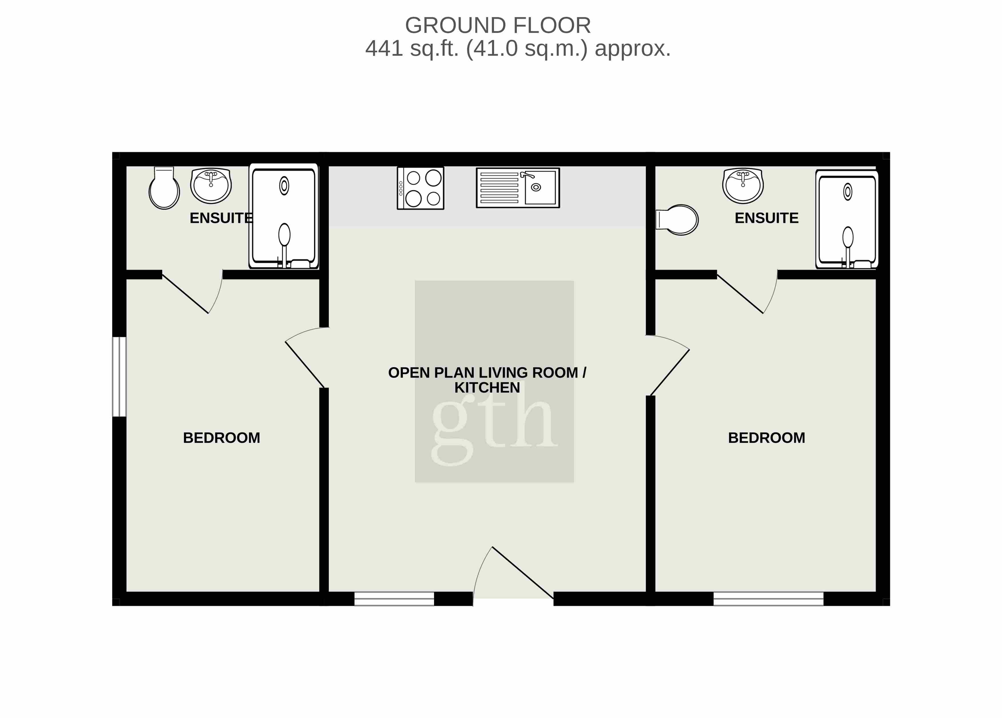 Apartment 9,, Northfield Lodge, Bridgwater floorplan