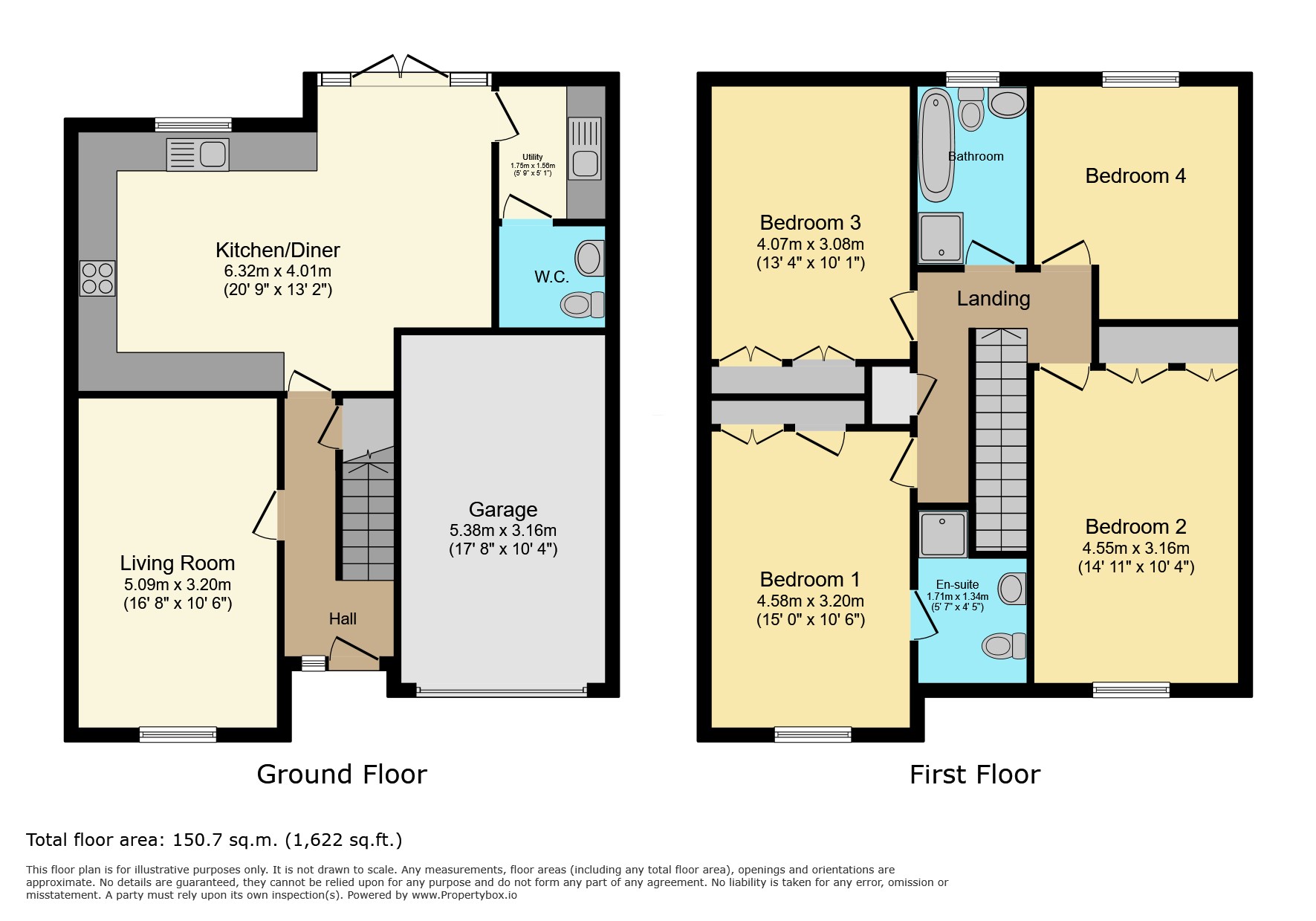 21 Stinchcombe Way, Coalville floorplan