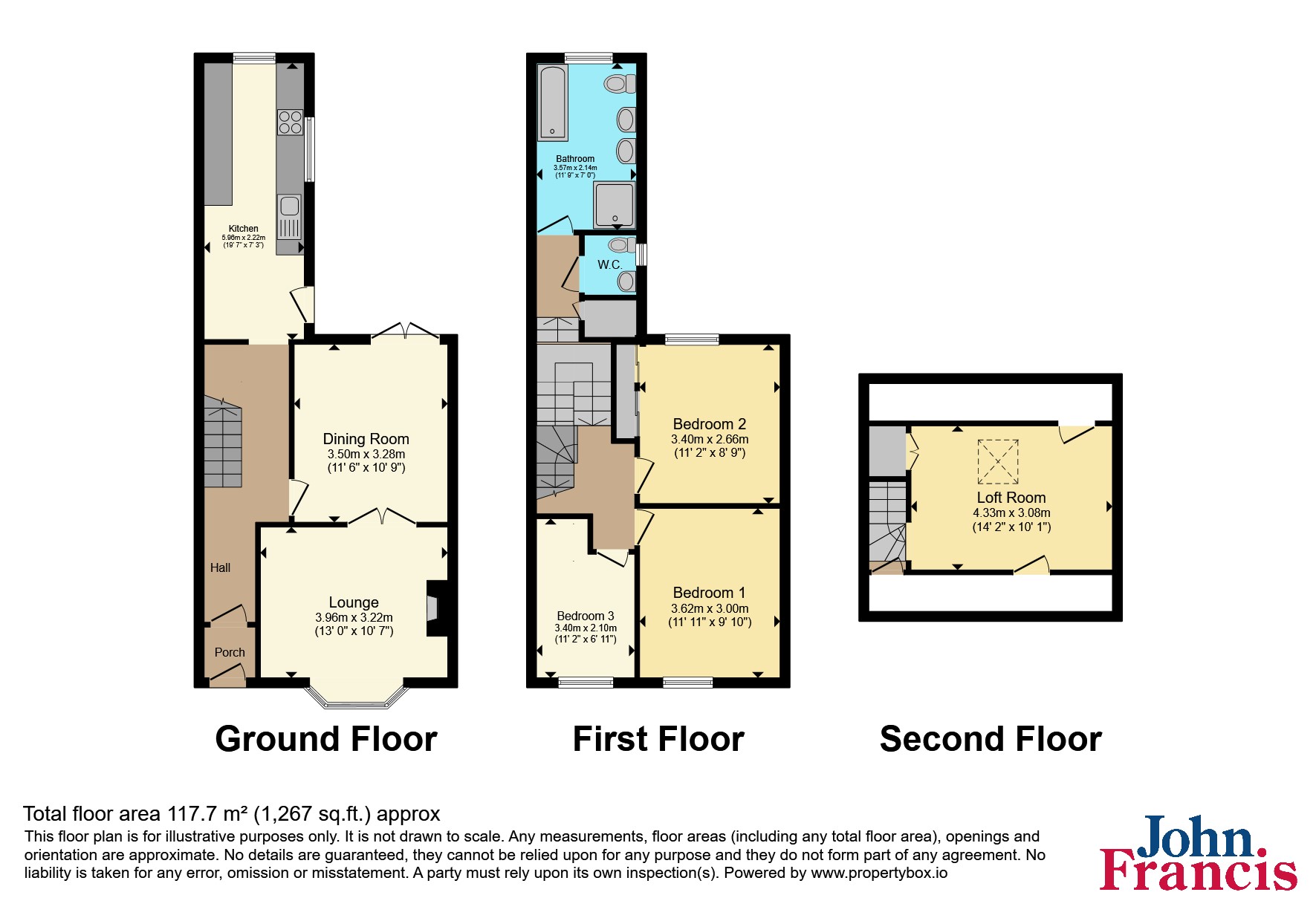 13, Honeyborough Green, Dyfed floorplan