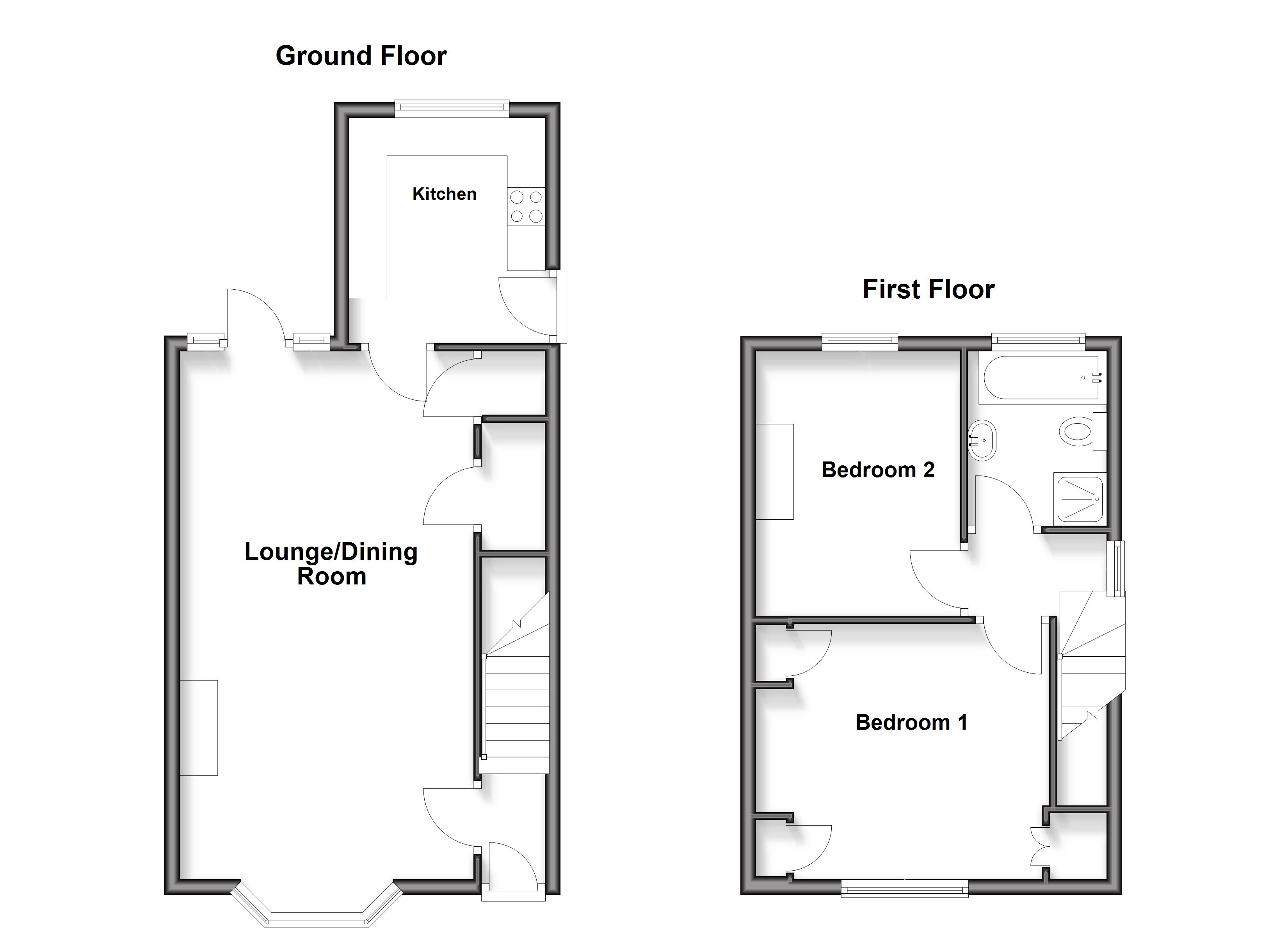 7, Moncktons Avenue, Maidstone floorplan