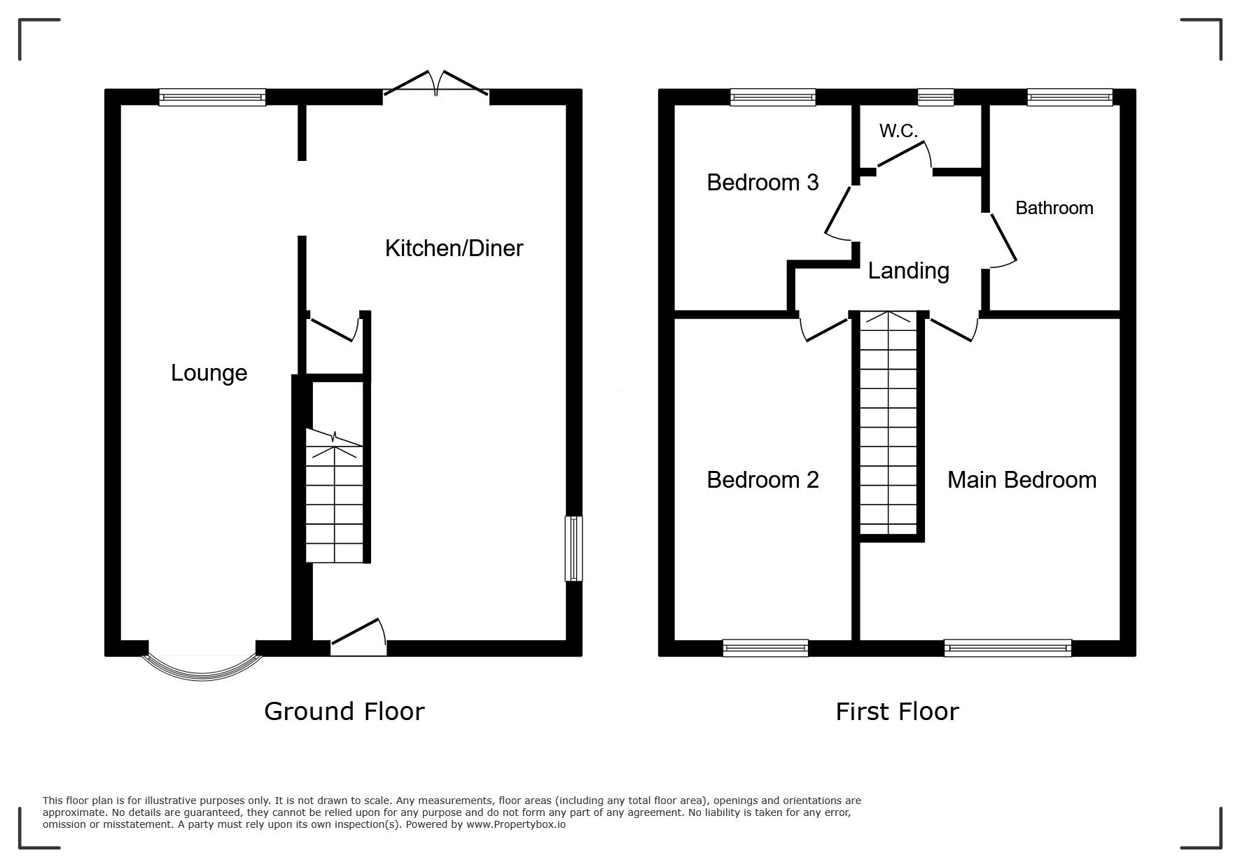 19, Ashington Drive, Choppington floorplan