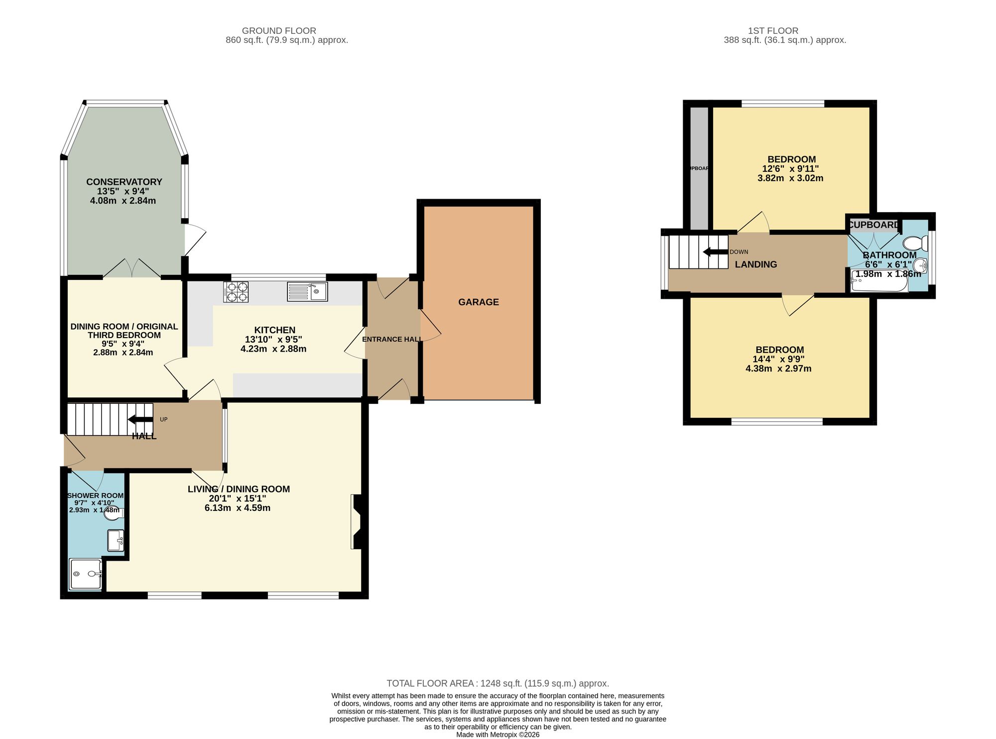 6 Lawnway, York floorplan