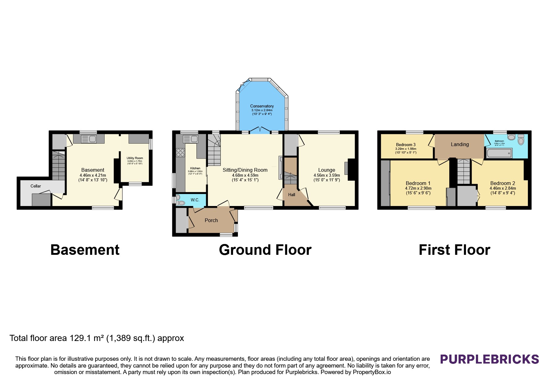 6, Sandbeds Road, Halifax floorplan