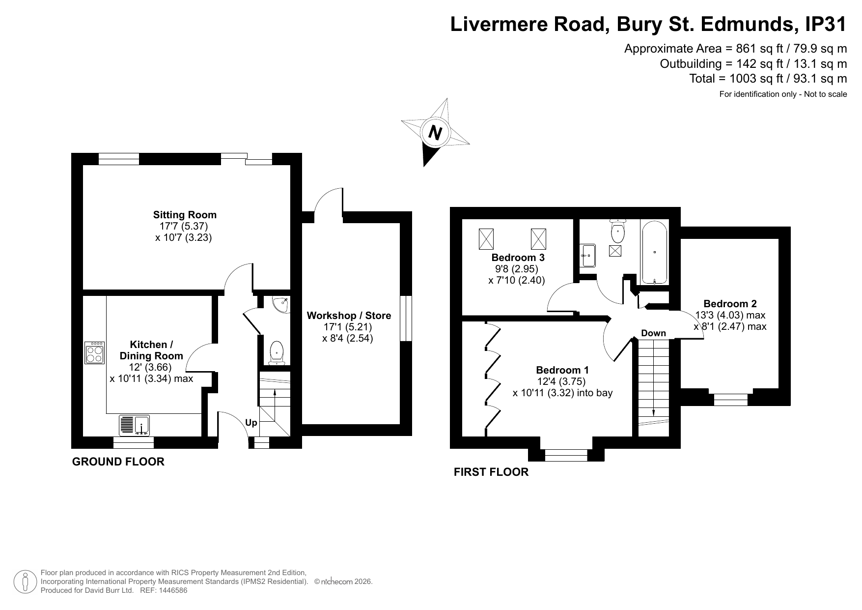 St Minver, Livermere Road, Bury St. Edmunds floorplan