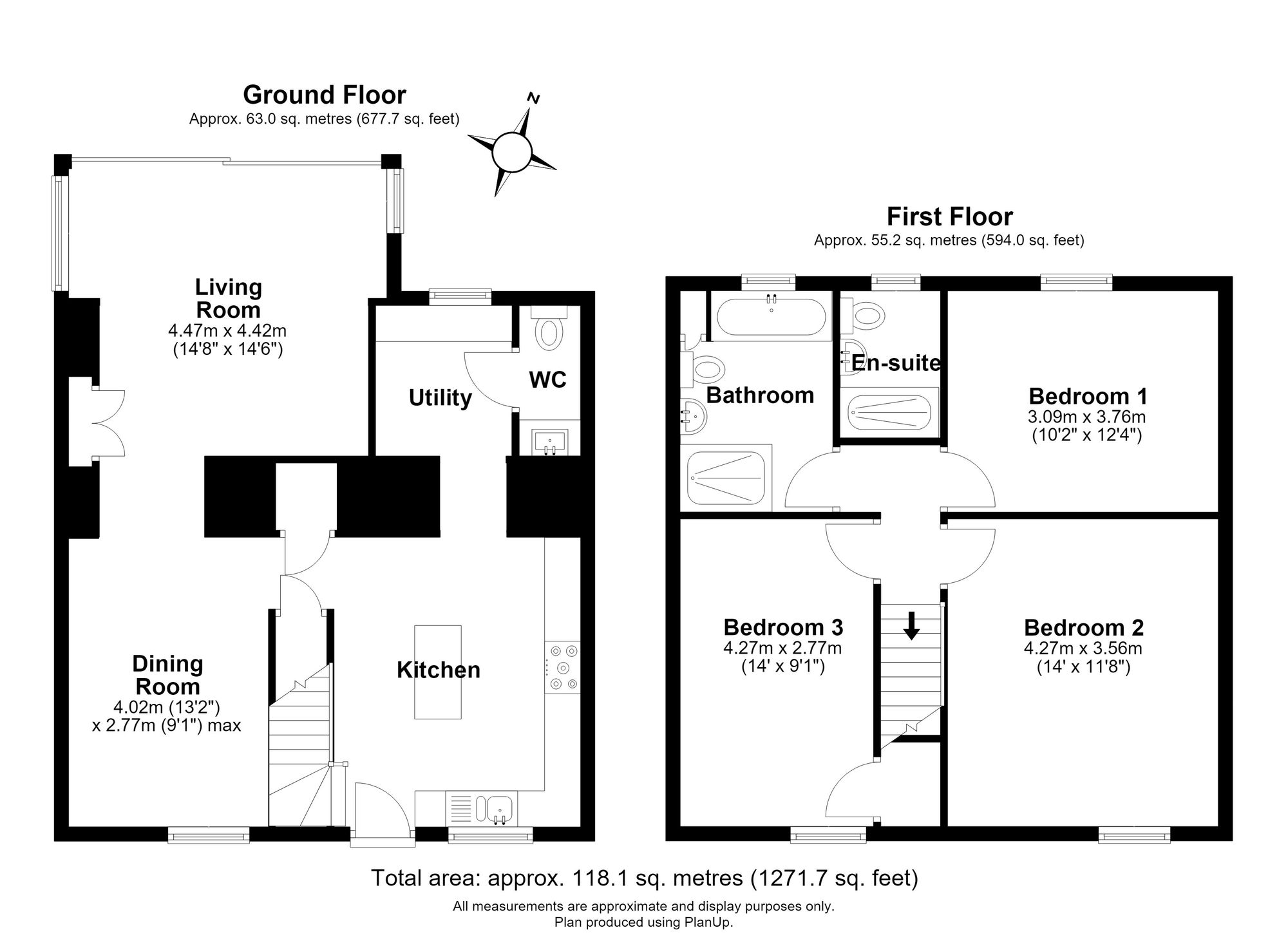 Hope Cottage High Street, Harrogate floorplan
