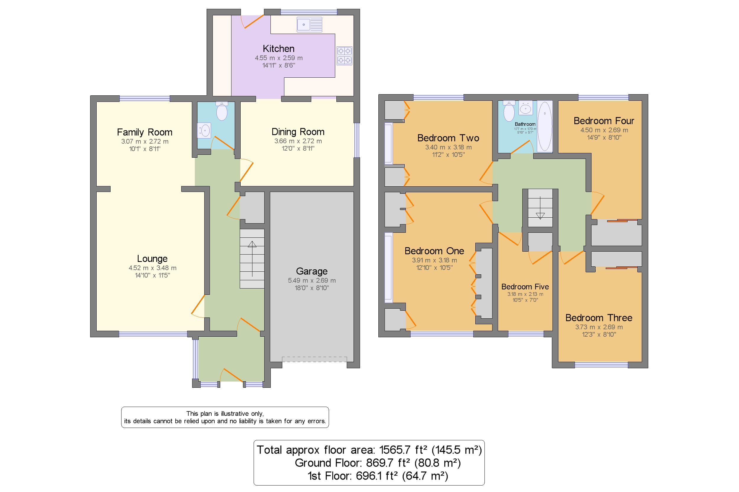 5 bed detached house for sale in Freckleton Drive, Seddons Farm, Bury