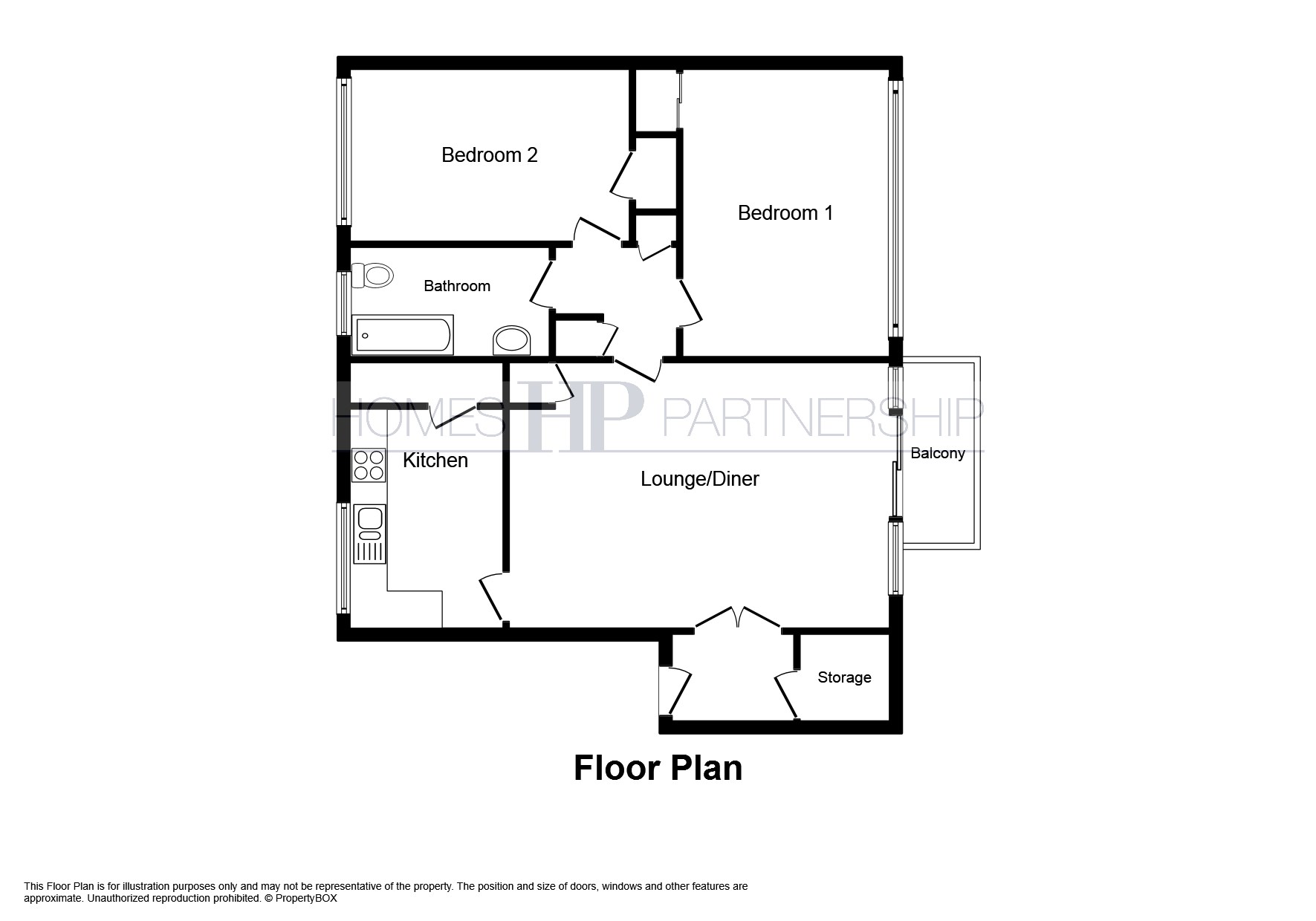 2 Bedrooms Flat to rent in Ifield Drive, Ifield, Crawley RH11