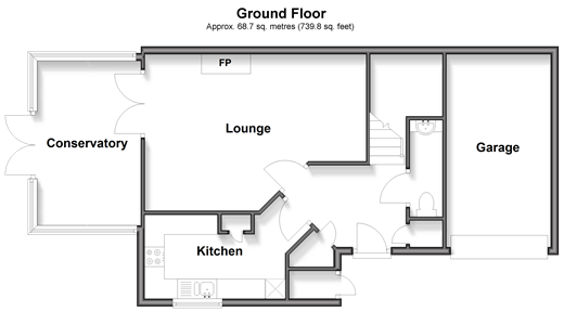 Crowhurst Crescent, Storrington floorplan