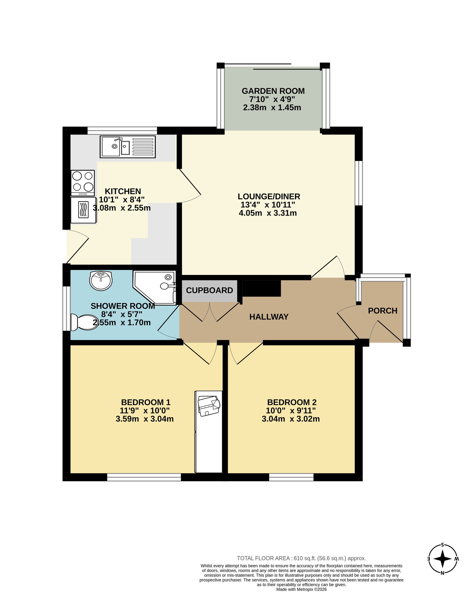 17, Longview Road, Saltash floorplan
