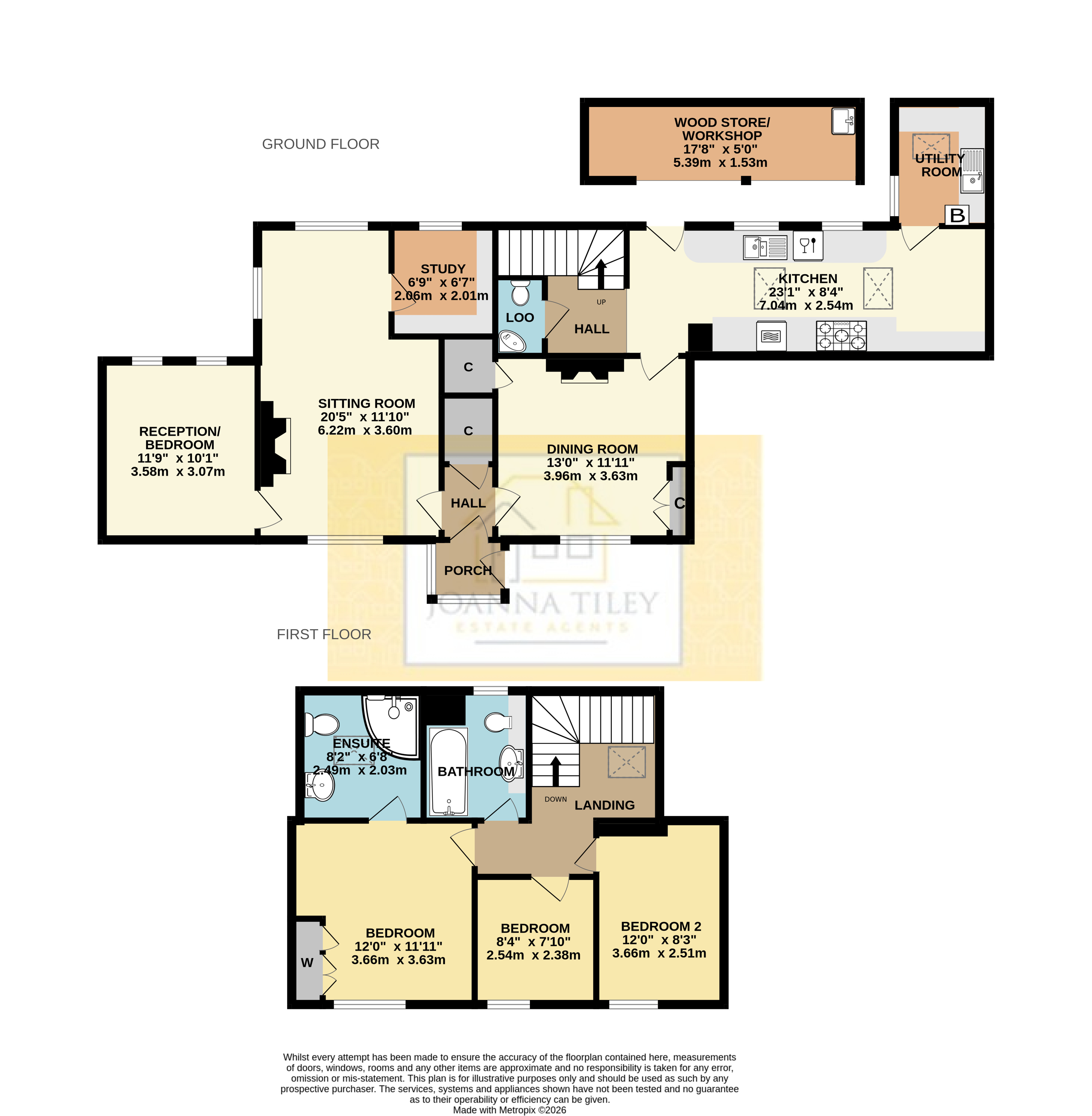 Whistley Cottage, The Street, West Harptree floorplan