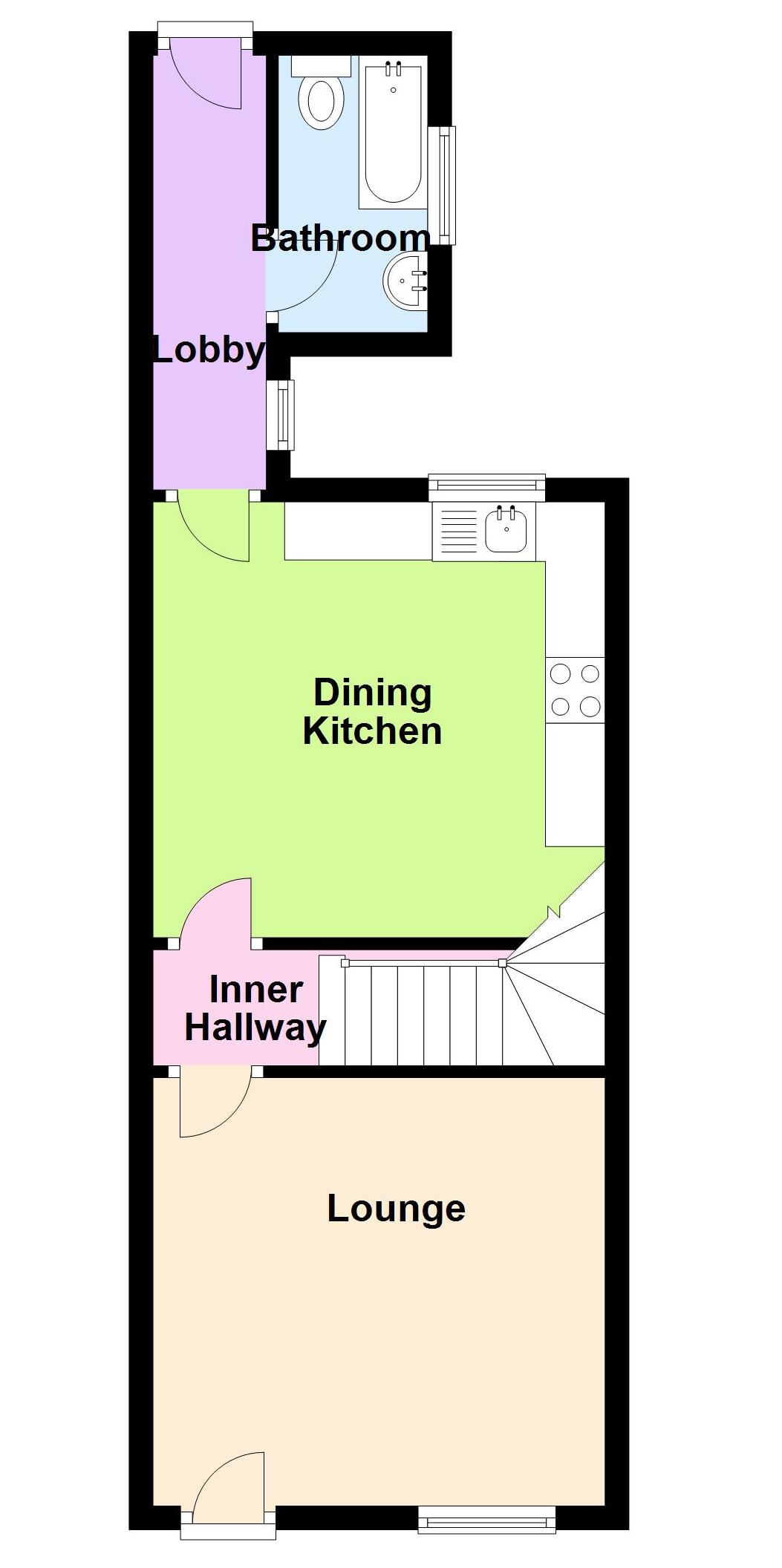 3 Bedrooms Terraced house for sale in Peel Street, Langley Mill, Nottingham NG16