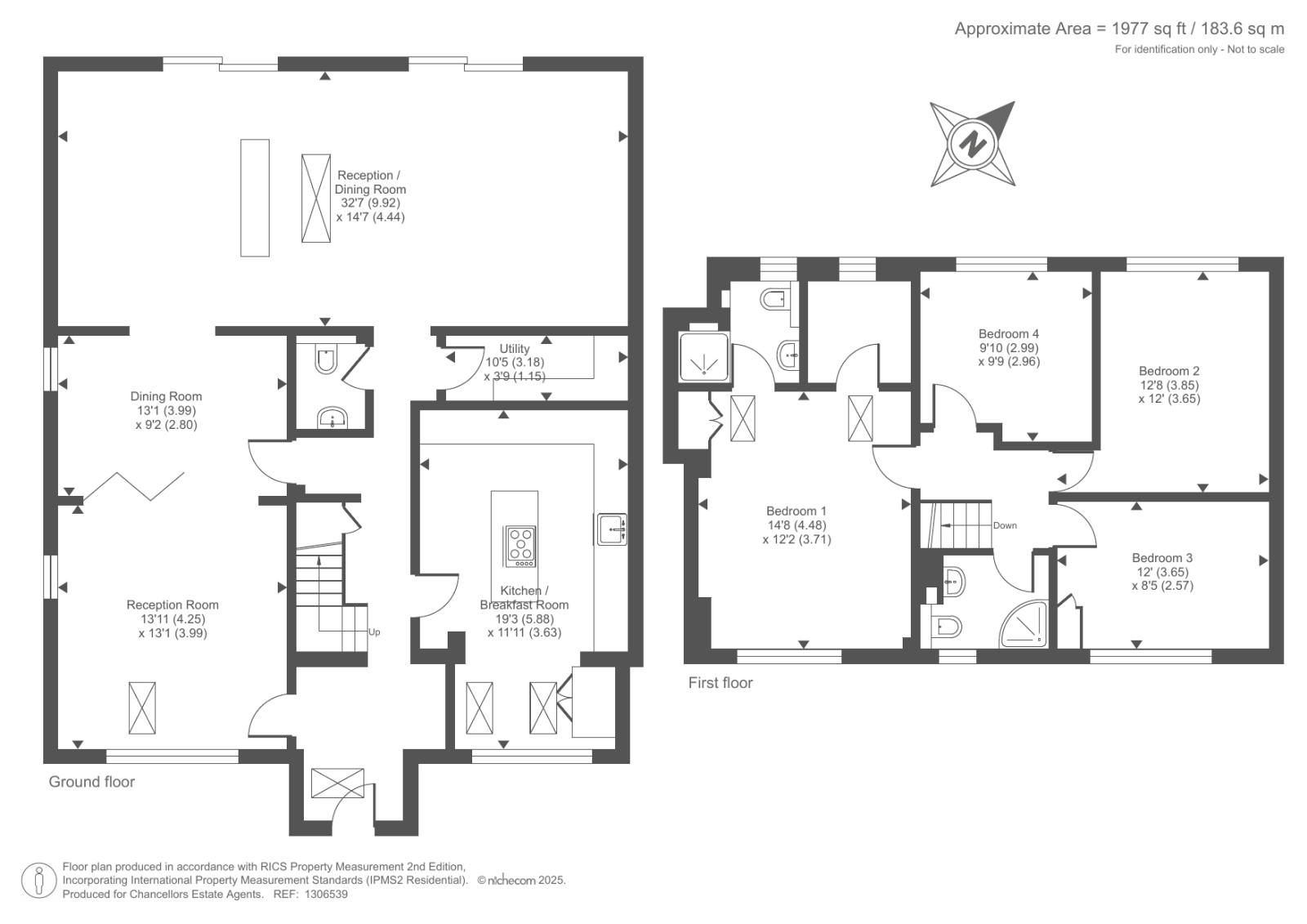 1, Trumps Green Road, Virginia Water floorplan