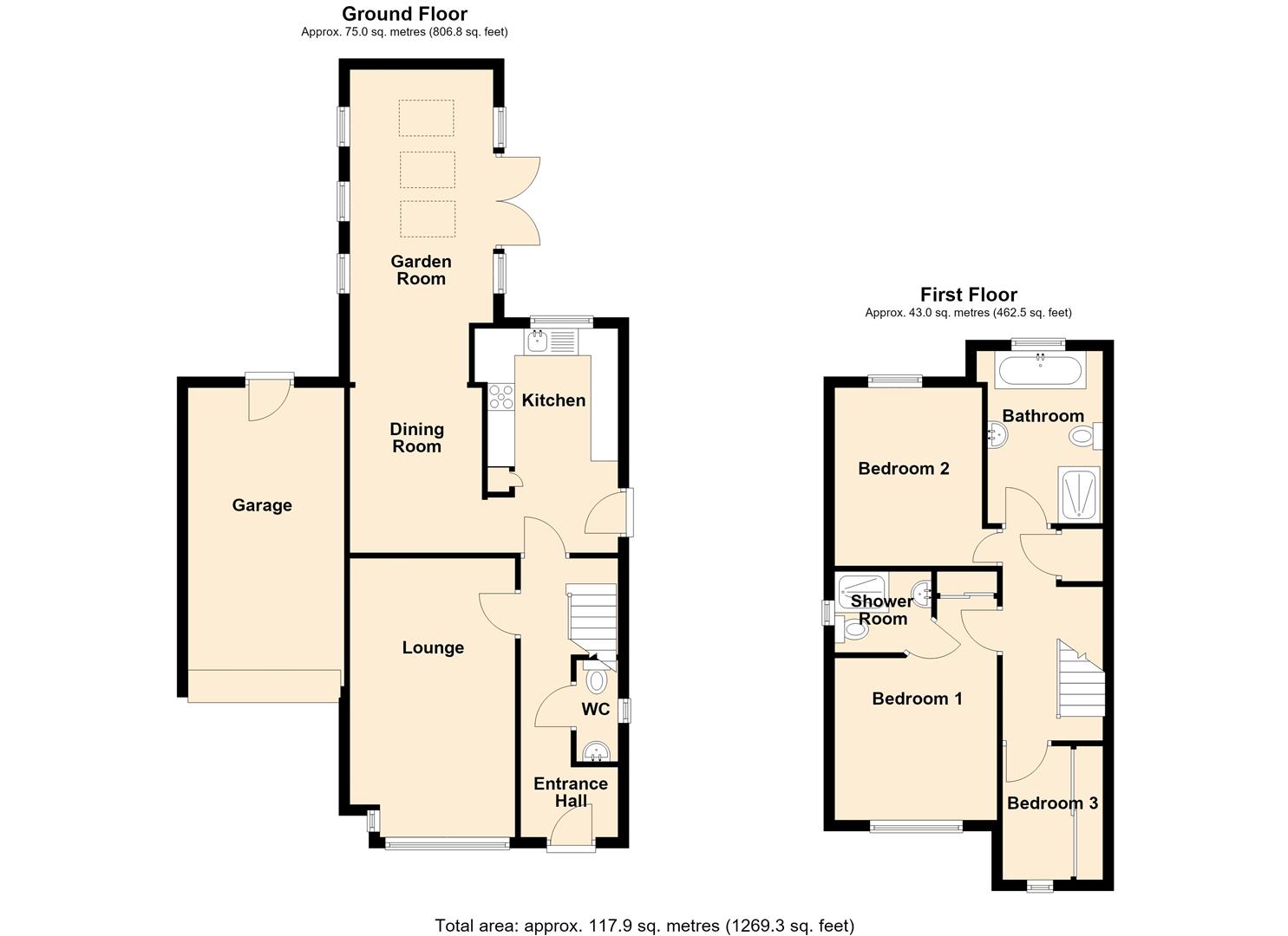17, Rosedale, Beverley floorplan