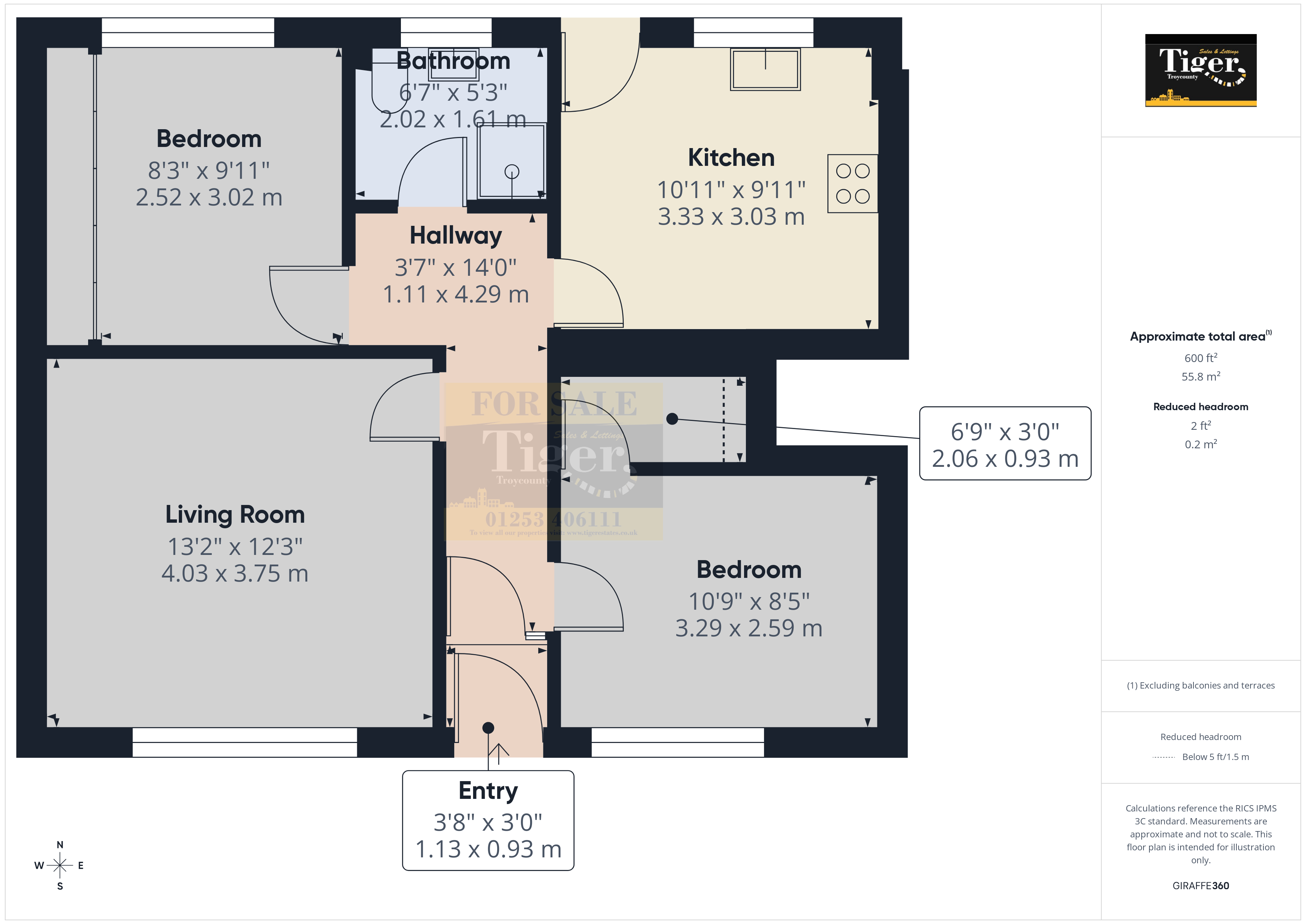 5 Squires Court, Cairn Grove, Blackpool floorplan
