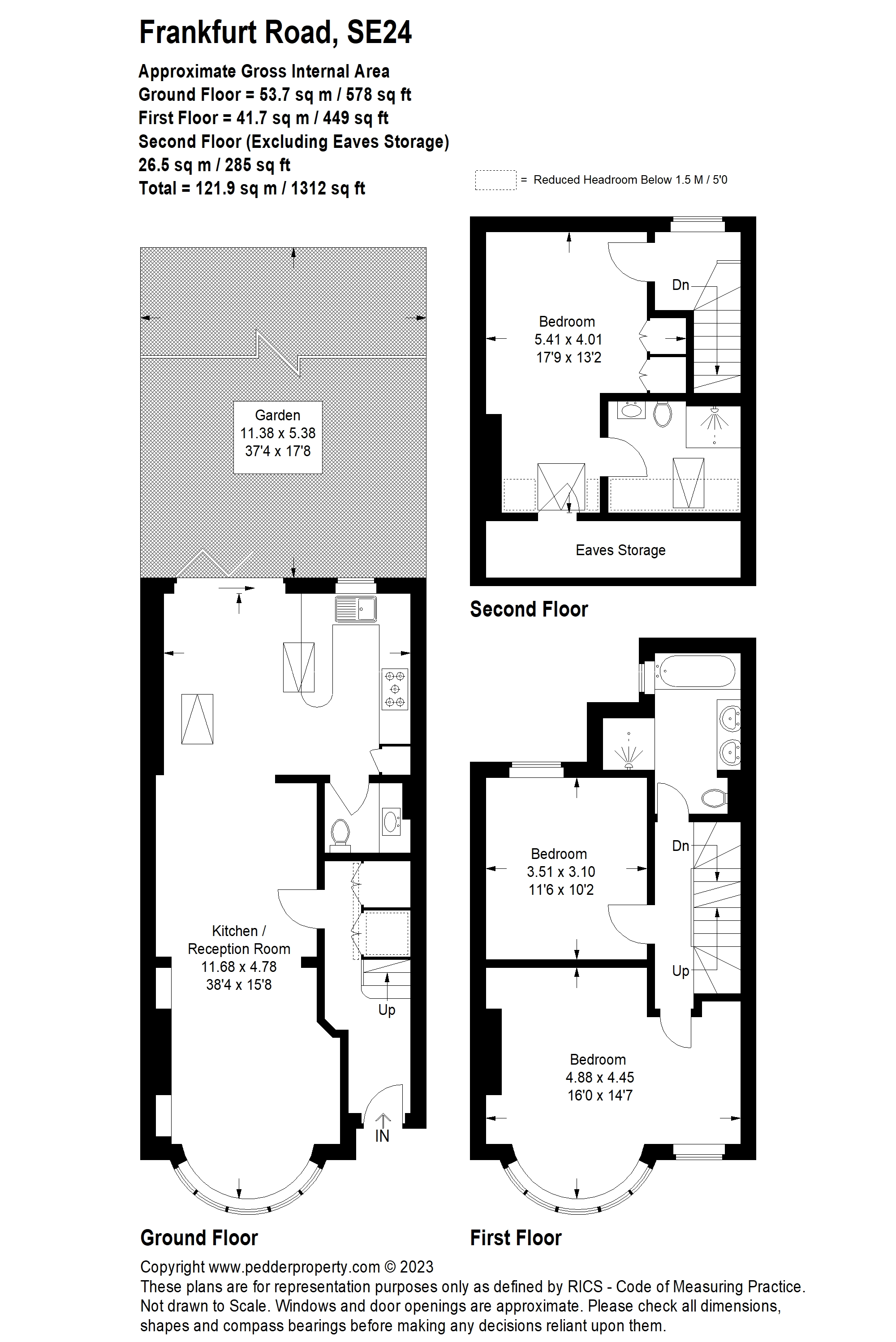 Frankfurt Road, Herne Hill, London SE24, 3 bedroom property for sale