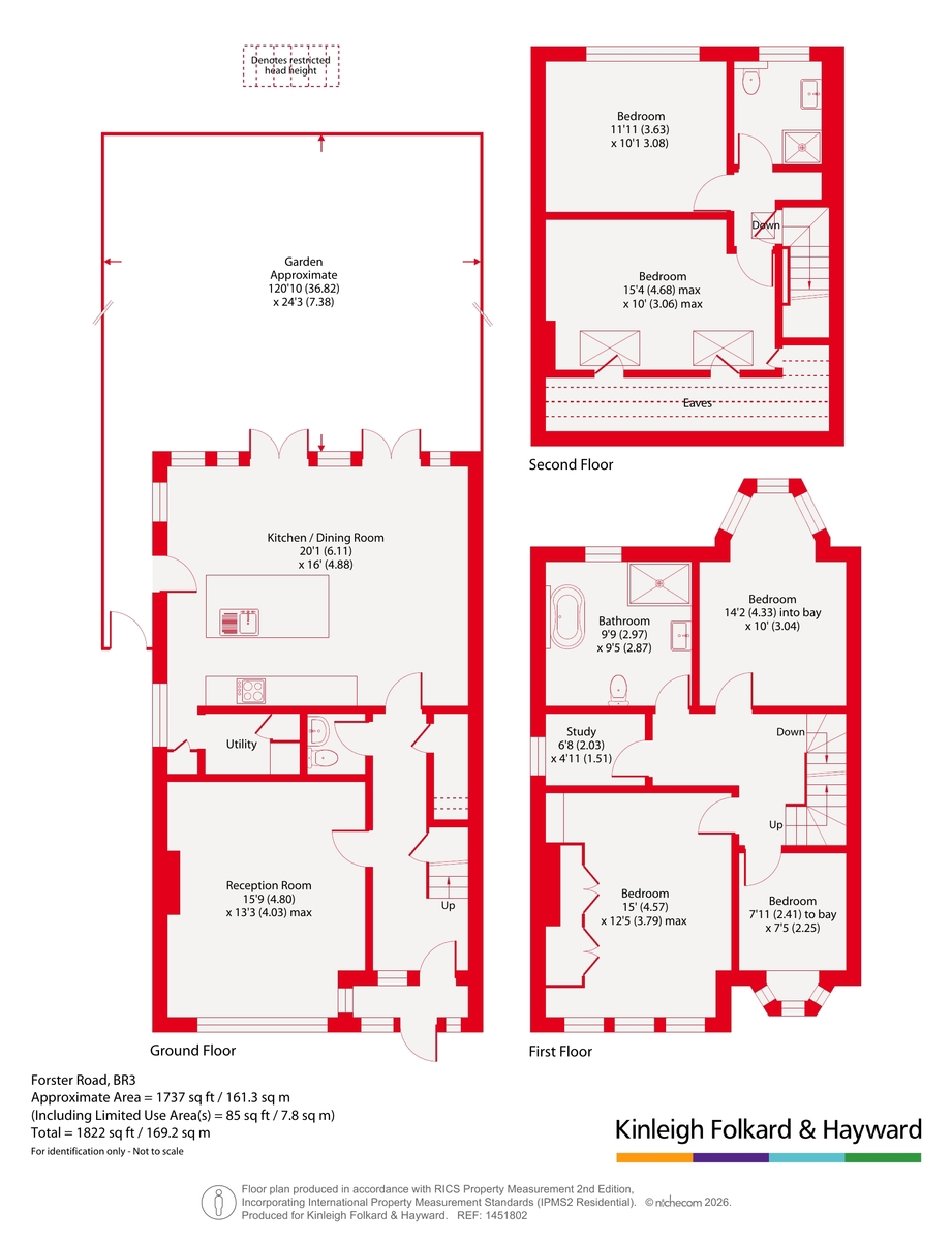 7, Forster Road, Beckenham floorplan