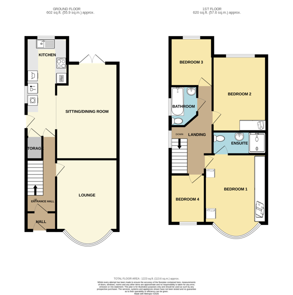 16, Mossom Lane, Thornton-cleveleys floorplan