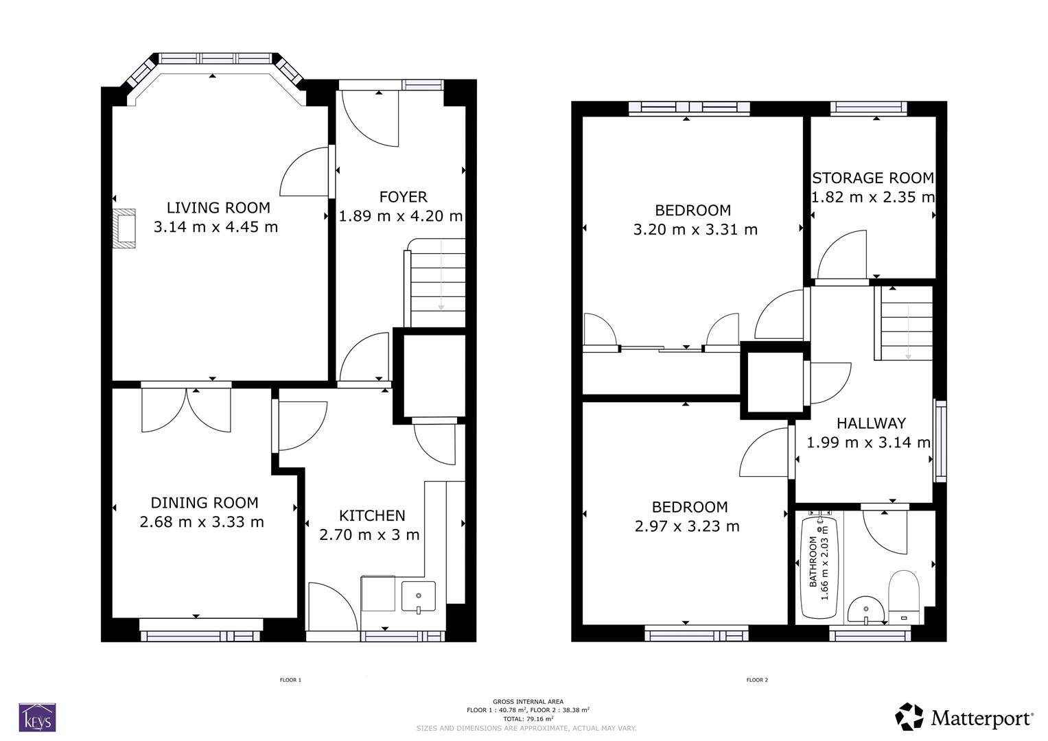 125, Elmwood Drive, Stoke-On-Trent floorplan