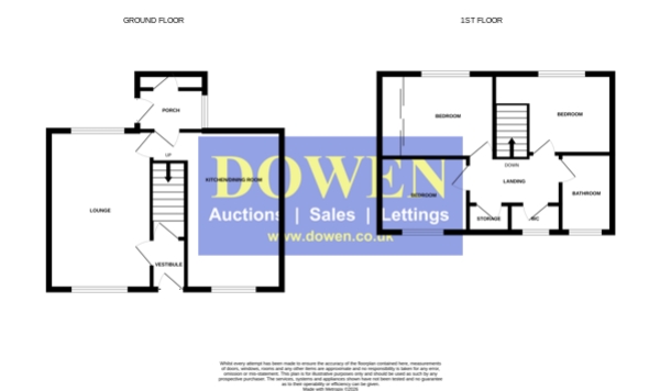 57, Fairgreen Close, Sunderland floorplan