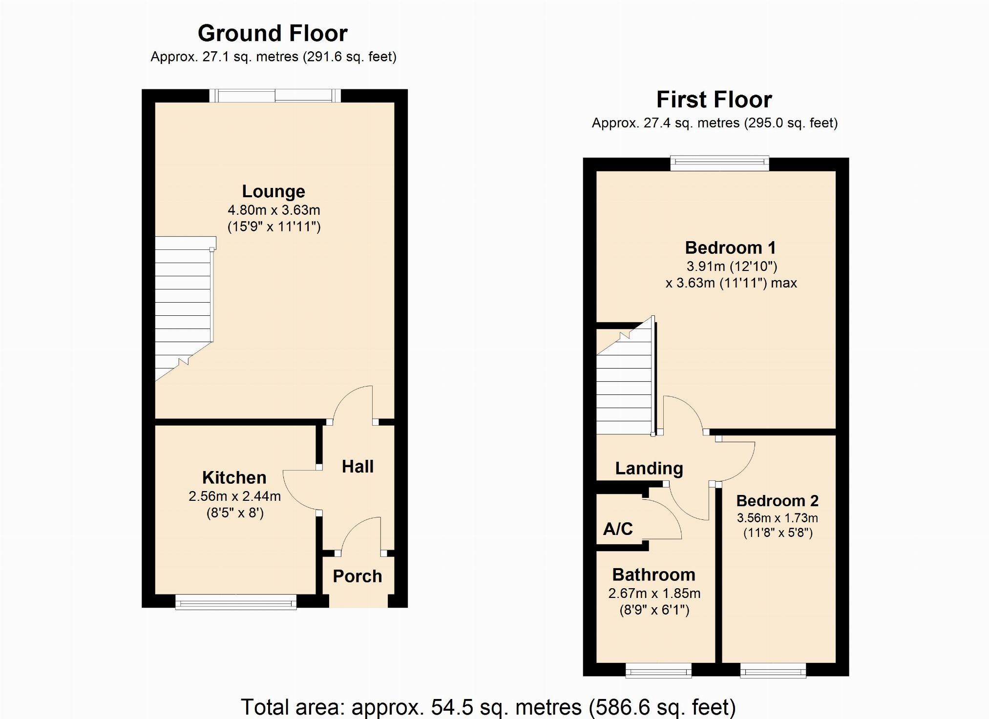 2 bed terraced house for sale in Sherwood Drive, Ashby Fields, Daventry