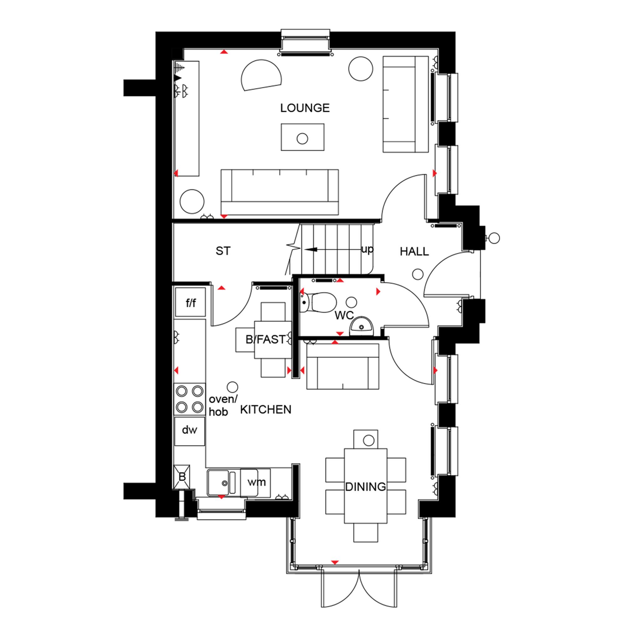 4 Bedrooms Detached house for sale in 