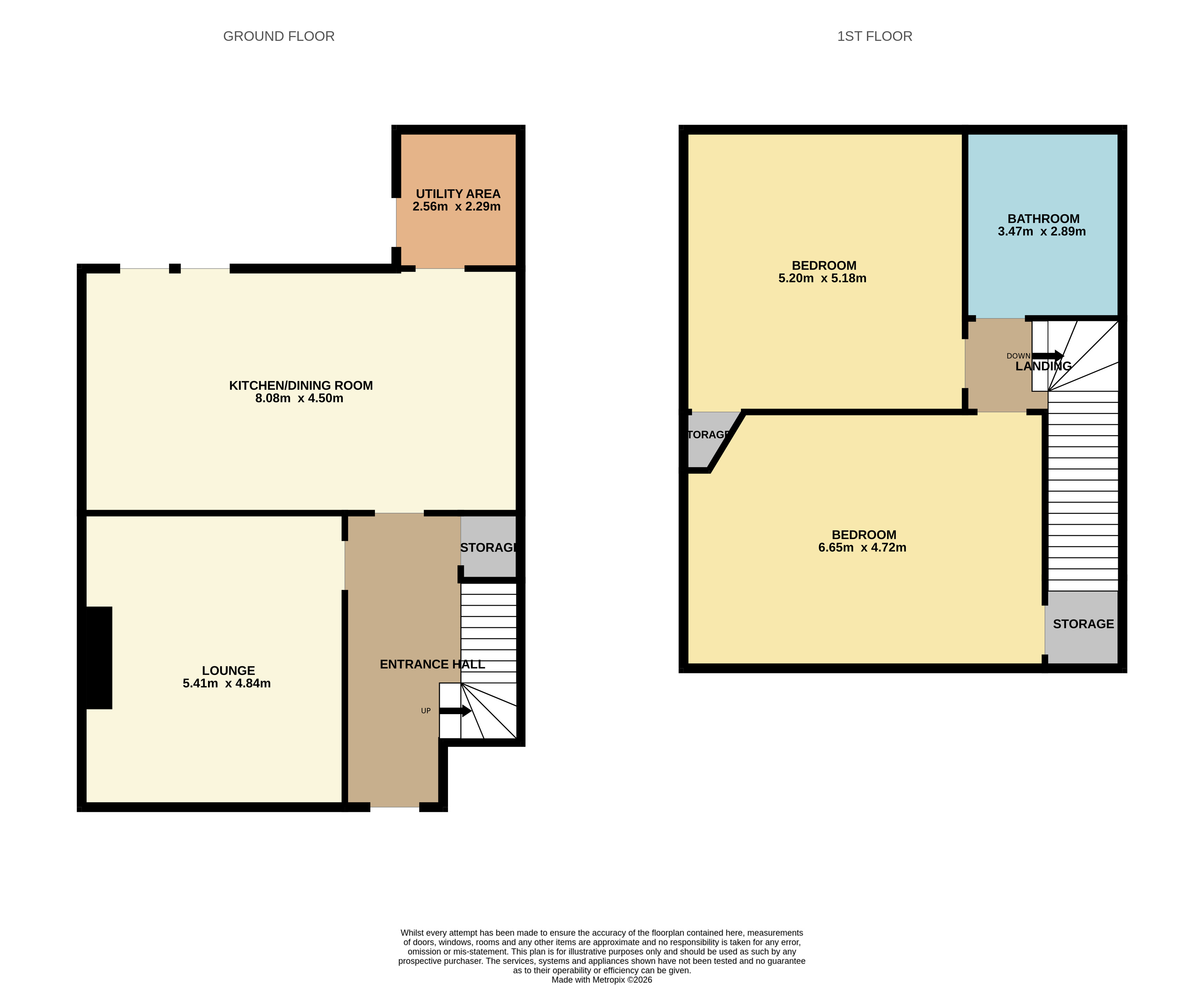 19, Traill Terrace, Montrose floorplan