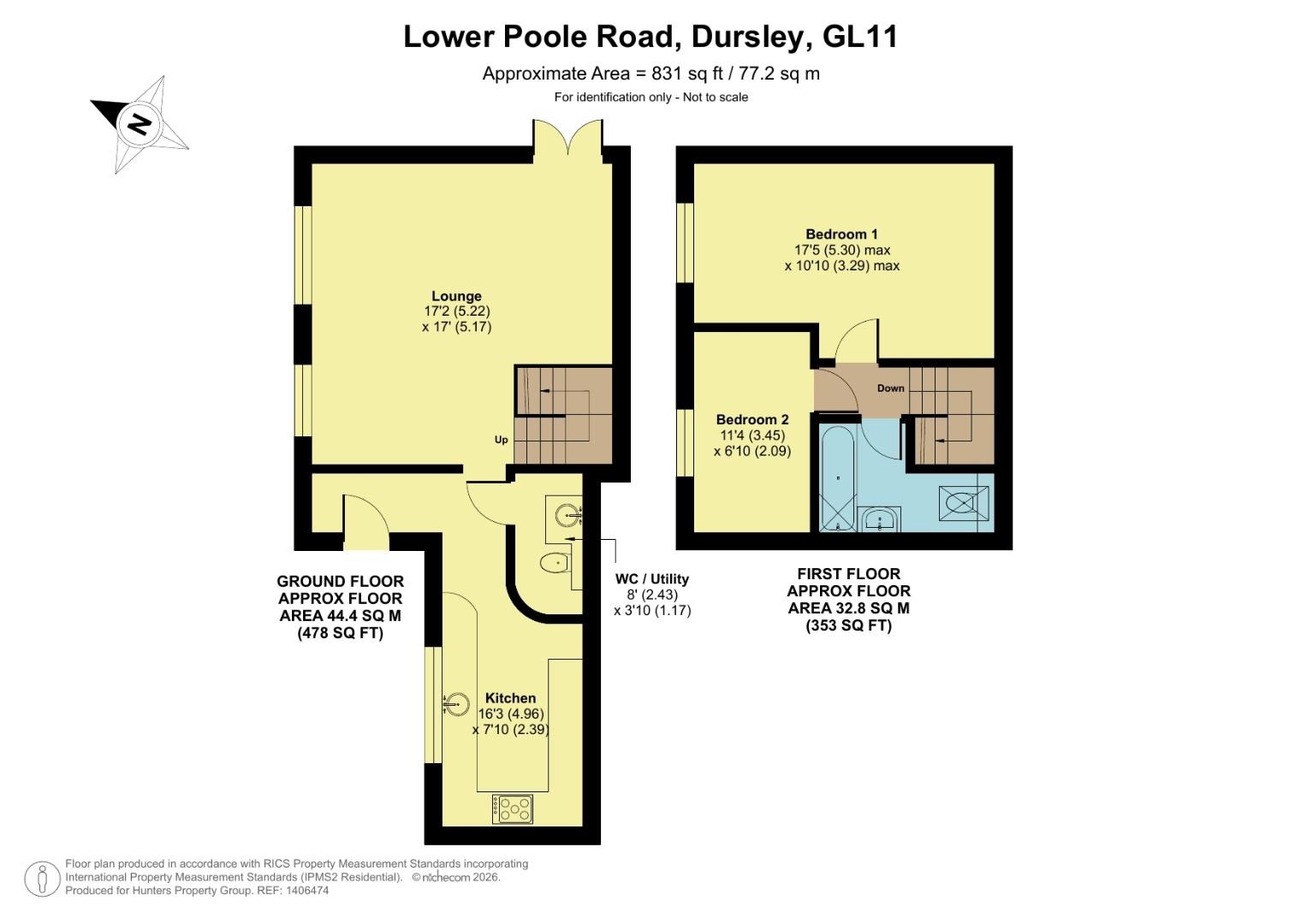 12d, Lower Poole Road, Dursley floorplan