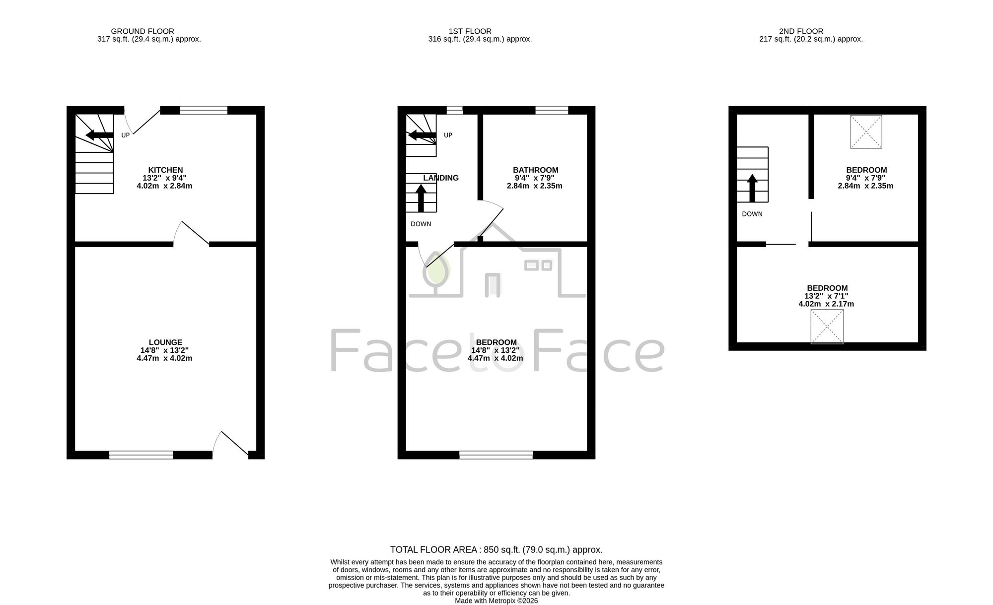 1 Holme House Street, Littleborough floorplan