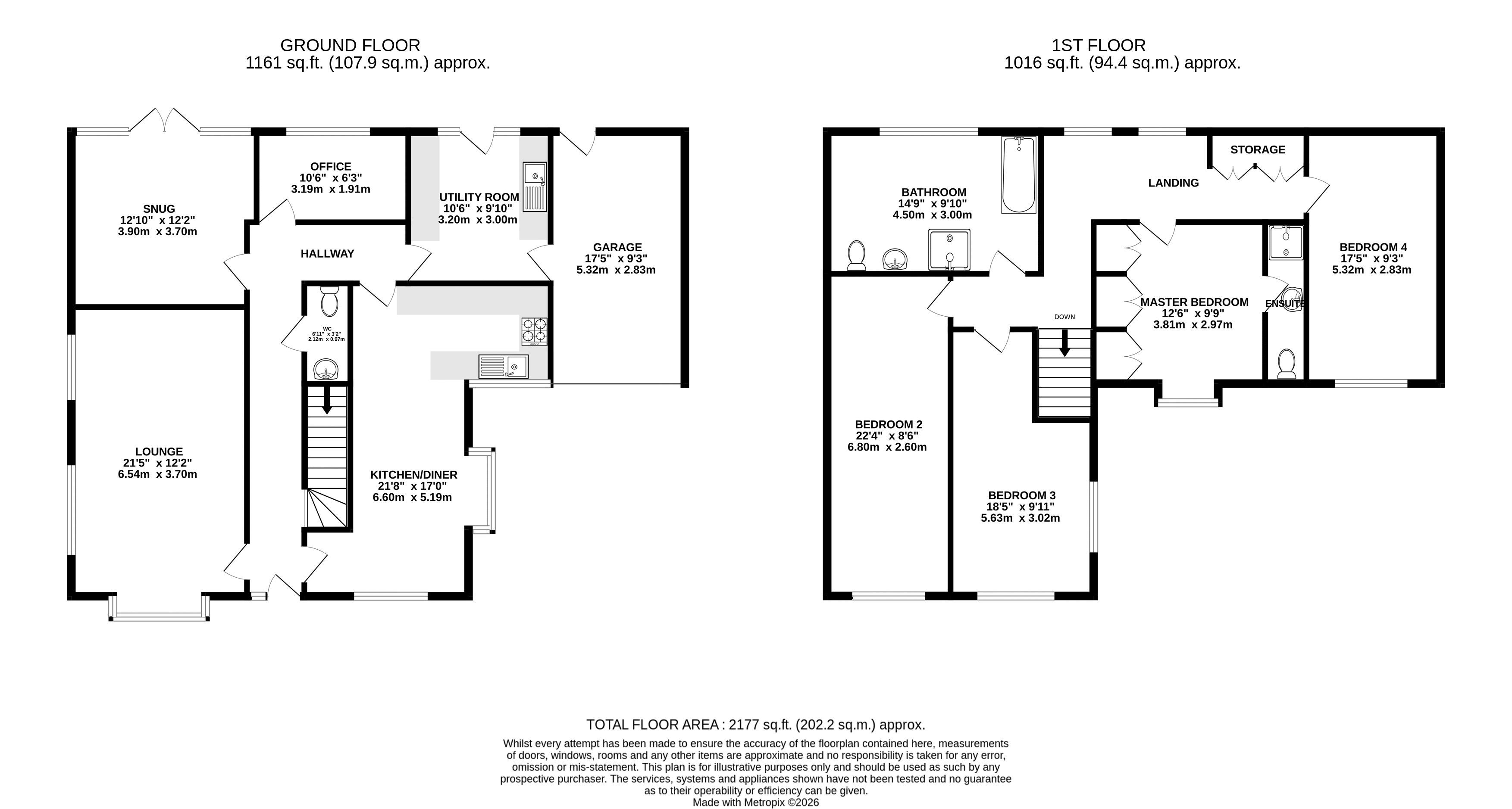 41b, Cross Street, Scunthorpe floorplan