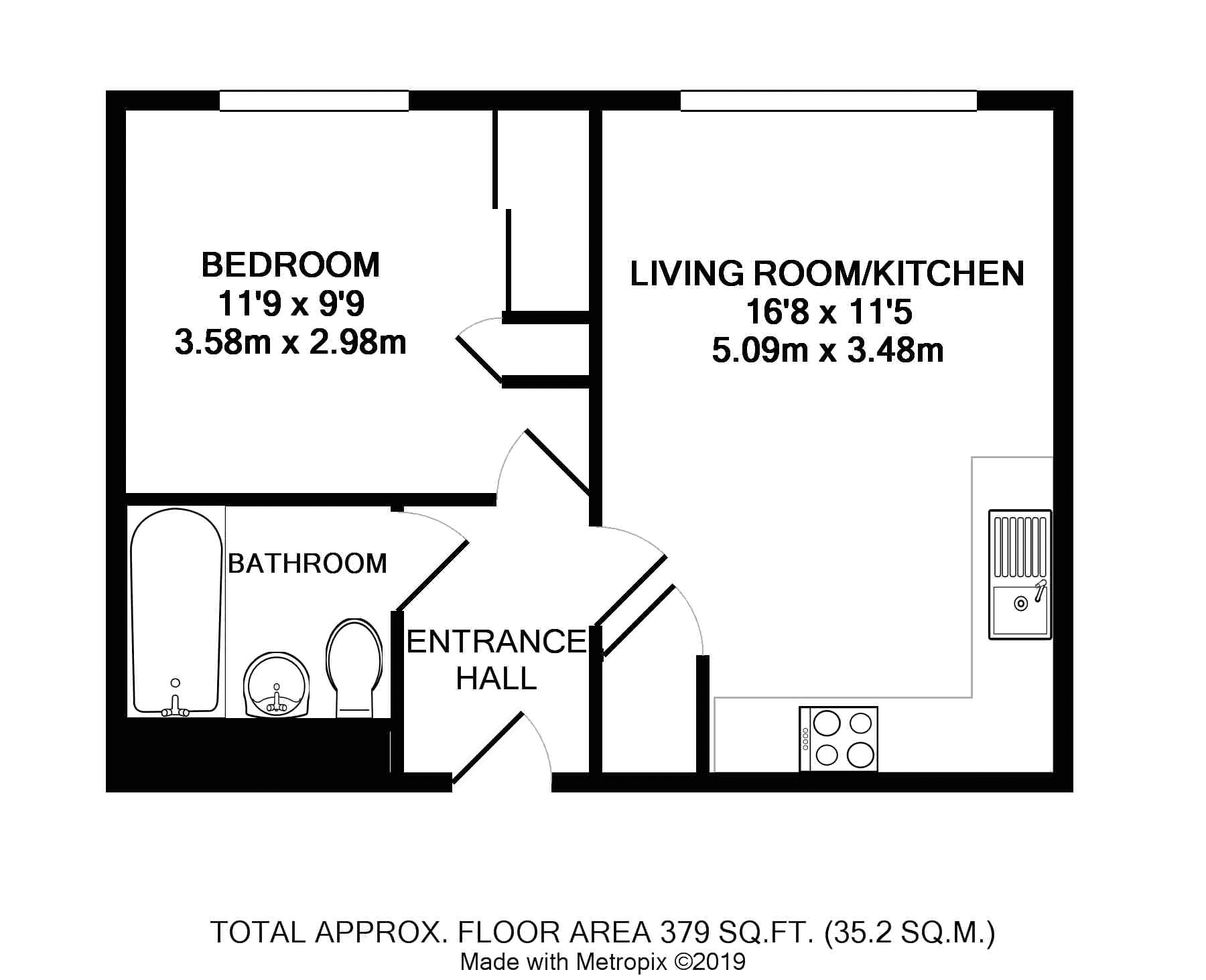 1 Bedrooms Flat to rent in Skylark House, Drake Way, Reading, Berkshire RG2