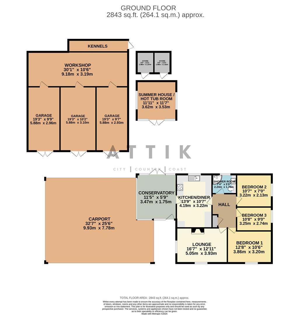28, School Road, Necton floorplan