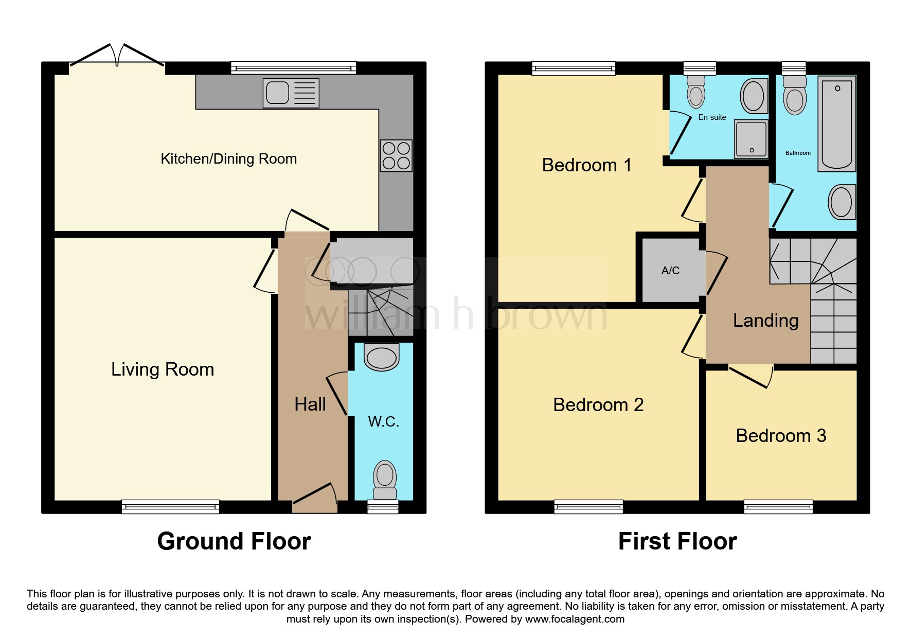 1, St. Giles Close, Retford floorplan
