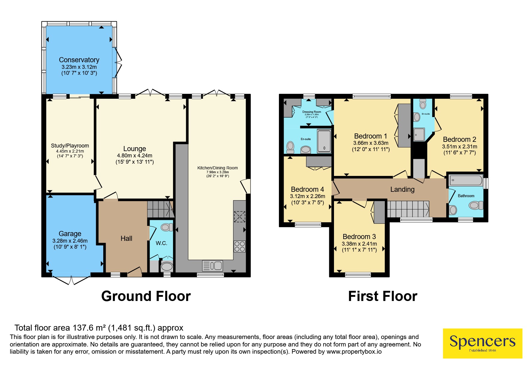36, Durnford Road, Leicestershire floorplan