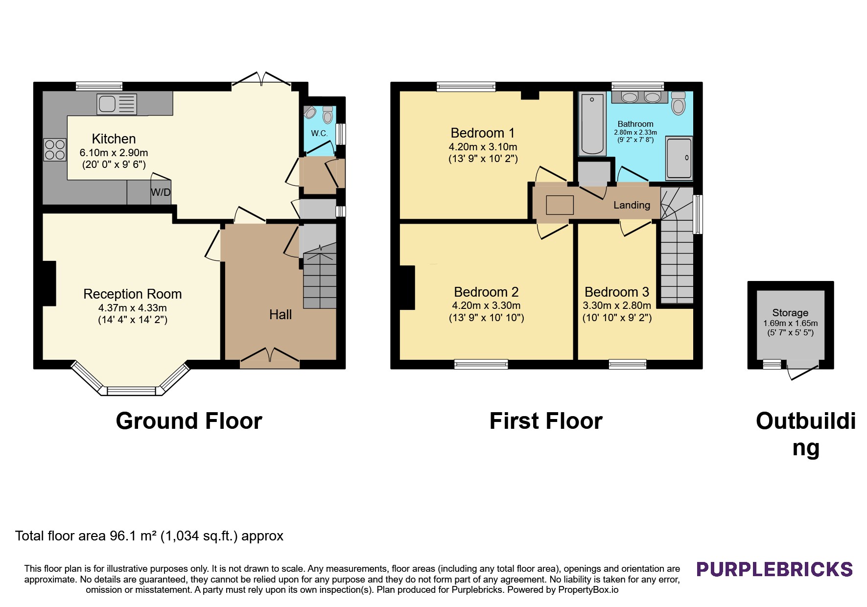 55, Dulverton Road, South Croydon floorplan