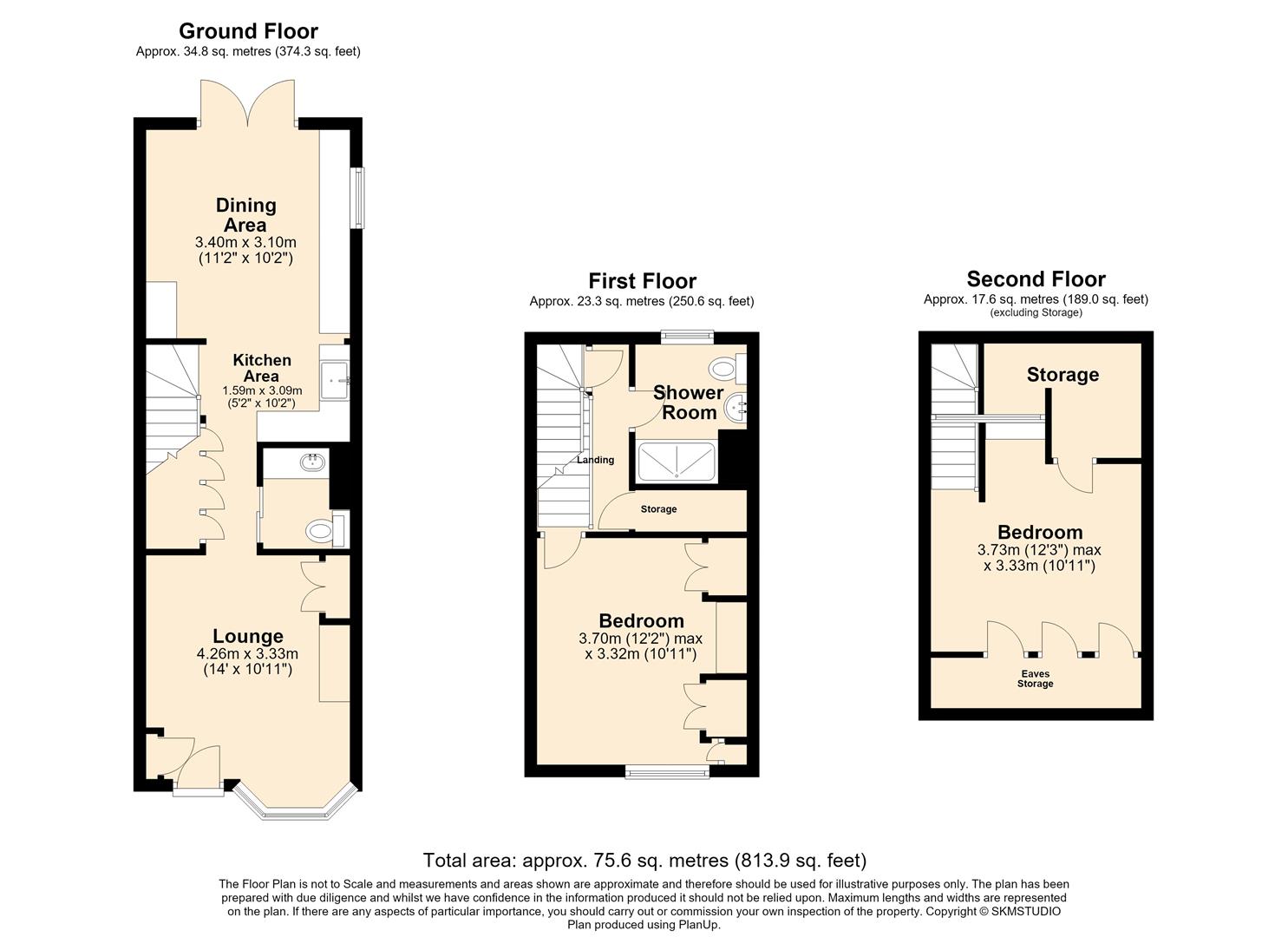 11, Summerleys, Edlesborough floorplan