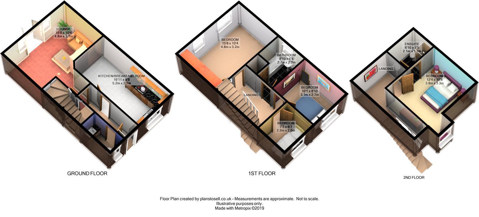 4 Bedrooms  for sale in Hirwaun, Wrexham LL11